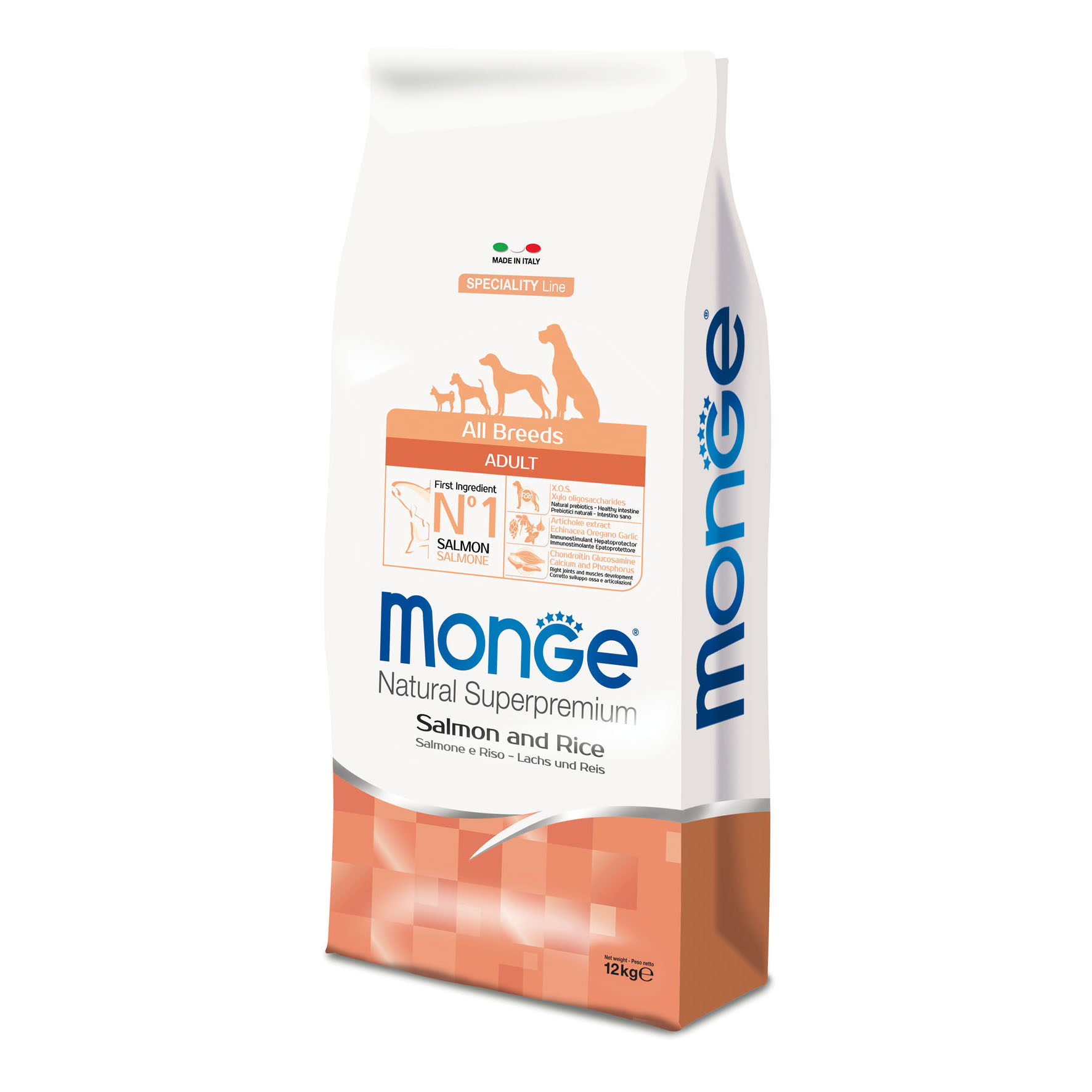 Monge Speciality Line All Breeds – Lachs, 12kgs