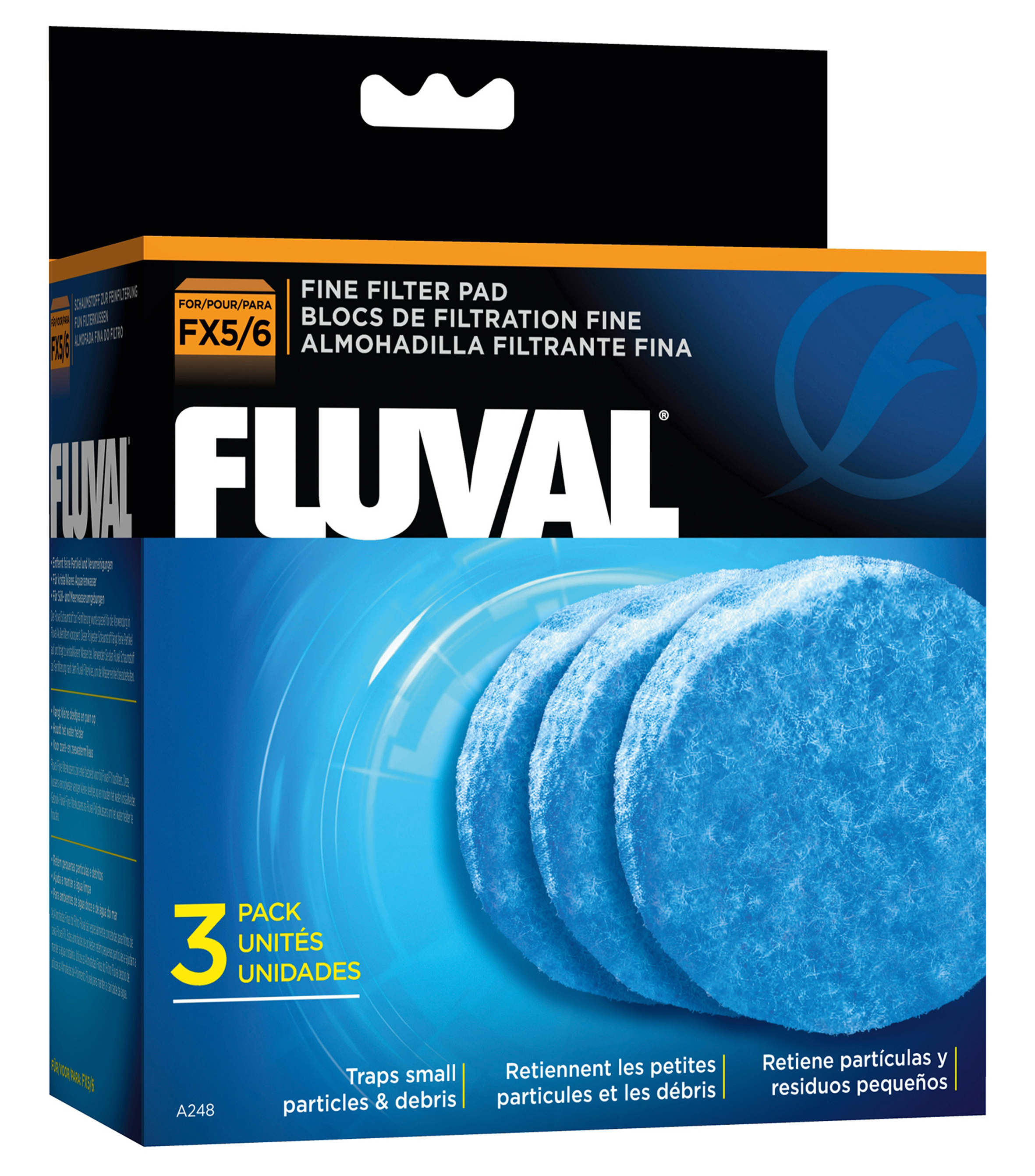 Fluval Feinfilterpads, 3Stk