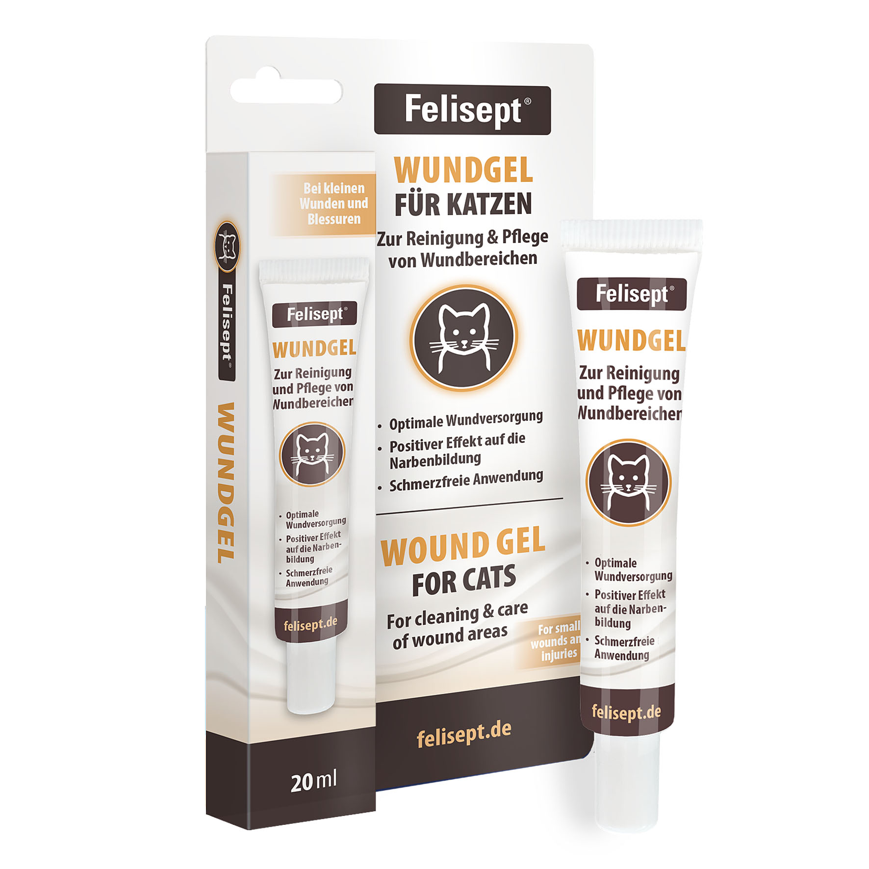 Felisept Wundgel für Katzen, 20ml