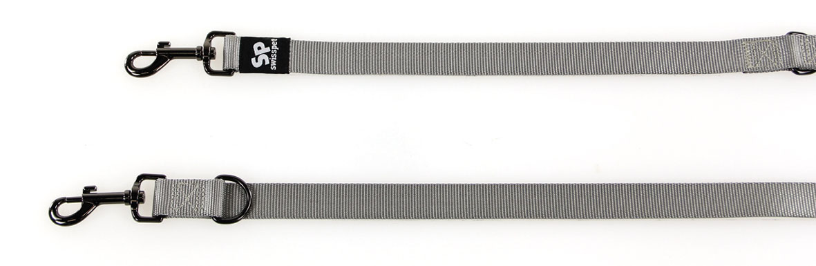 TrendLine ONE Leine, grau, 20mm/180cm