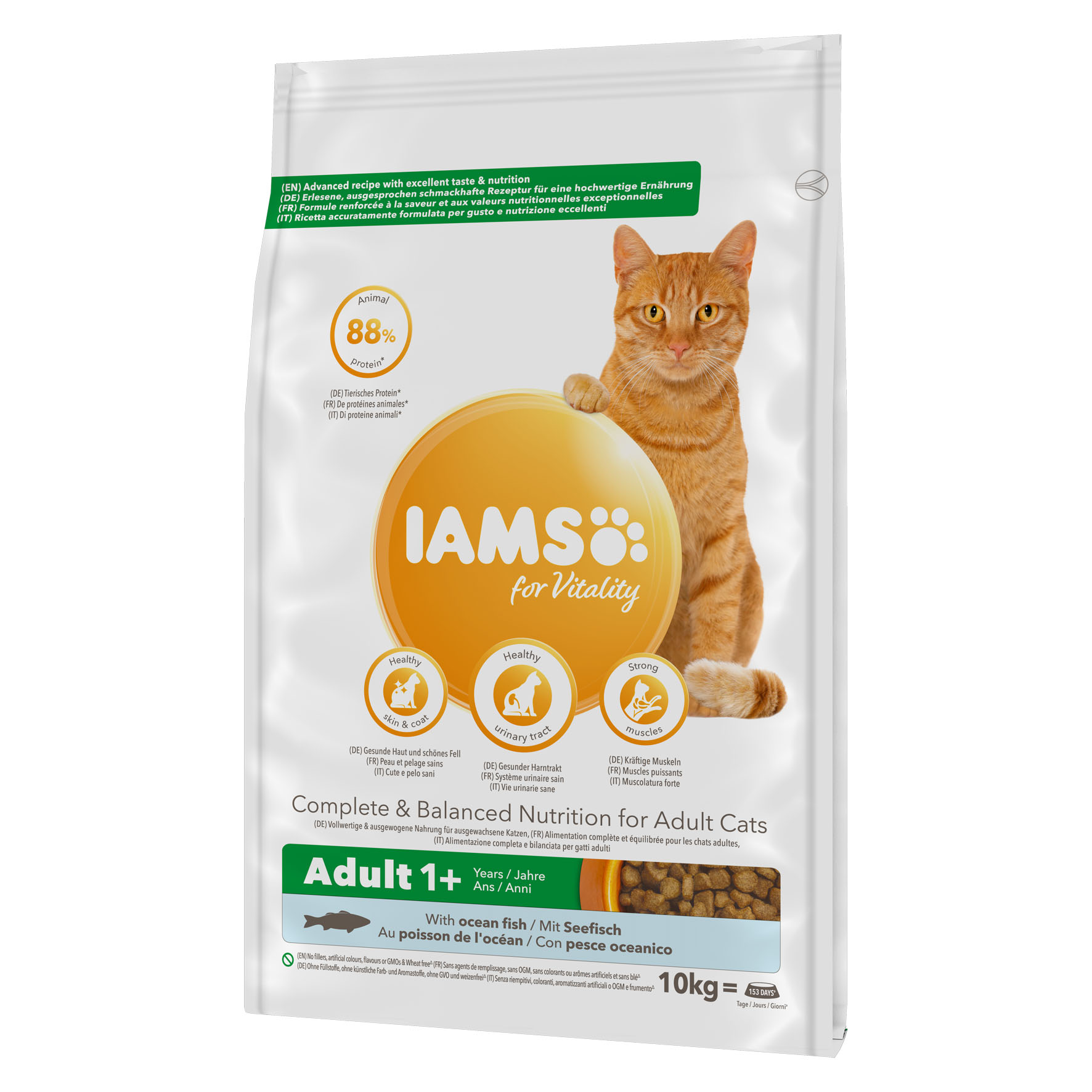 IAMS for Vitality Adult Ocean Fish, 10kg