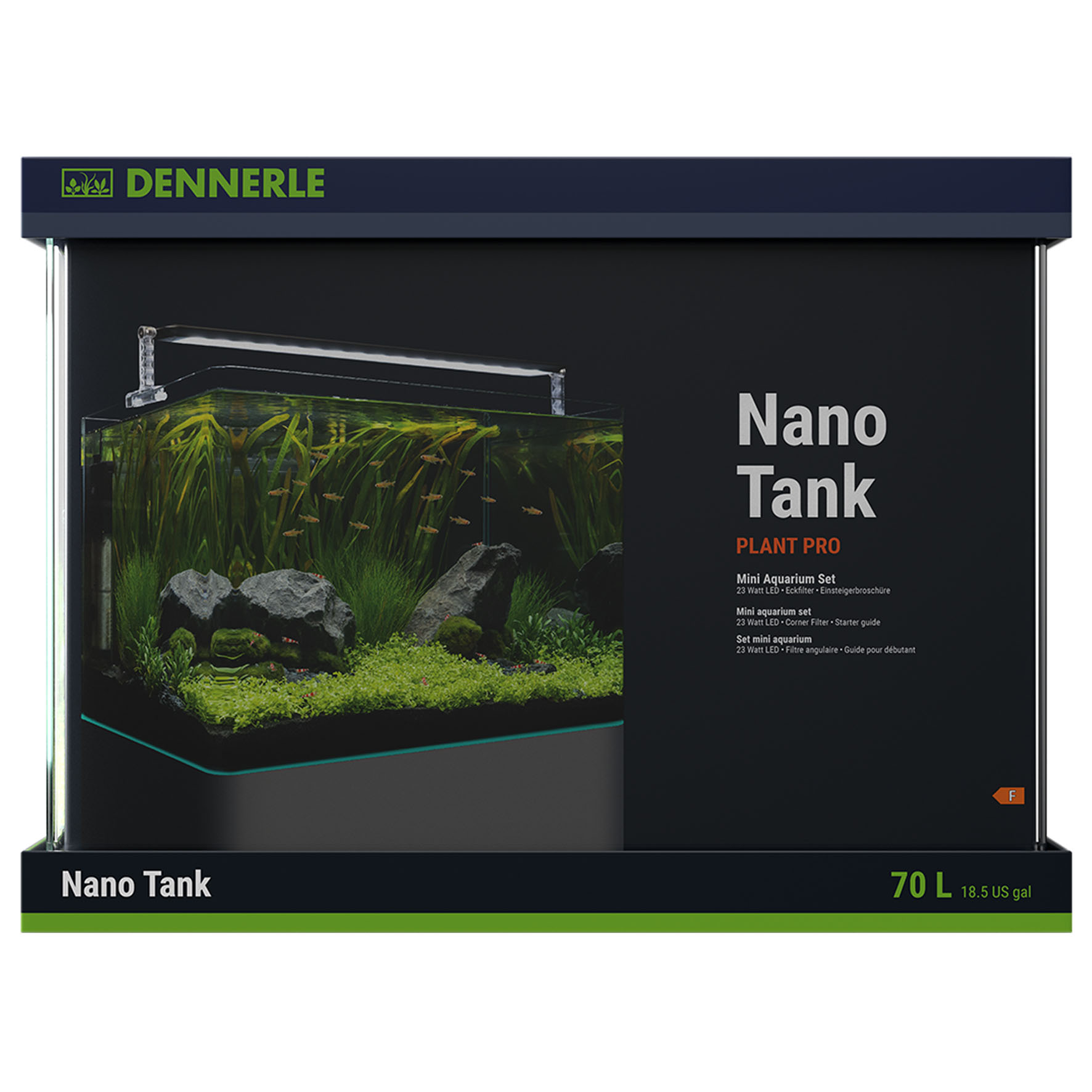 Dennerle Tank plant Pro 50x39x36cm / 70L Dennerle Tank plant Pro 50x39x36cm / 70L