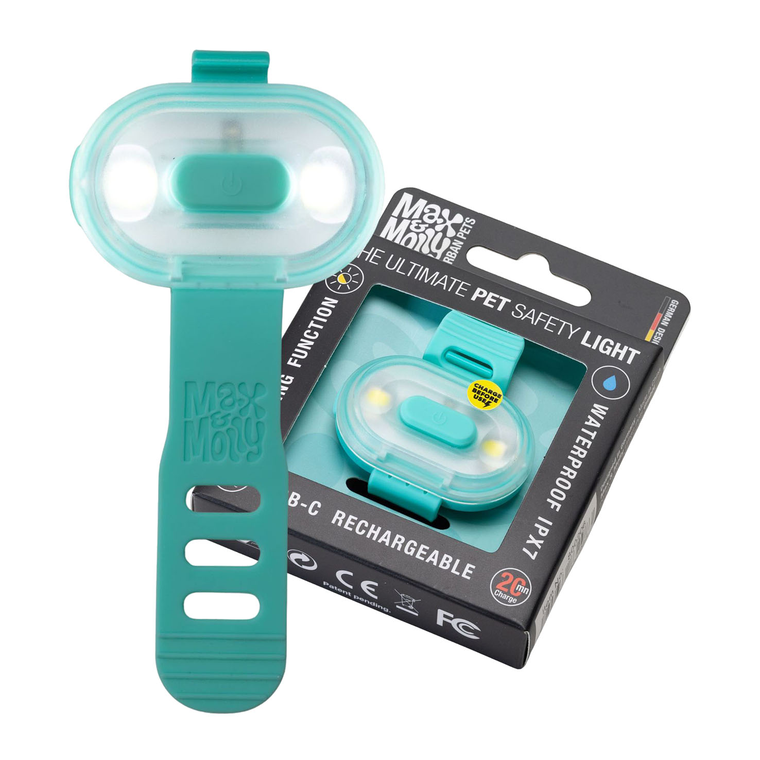 Max&Molly Matrix Ultra LED 2.0 Turquoise