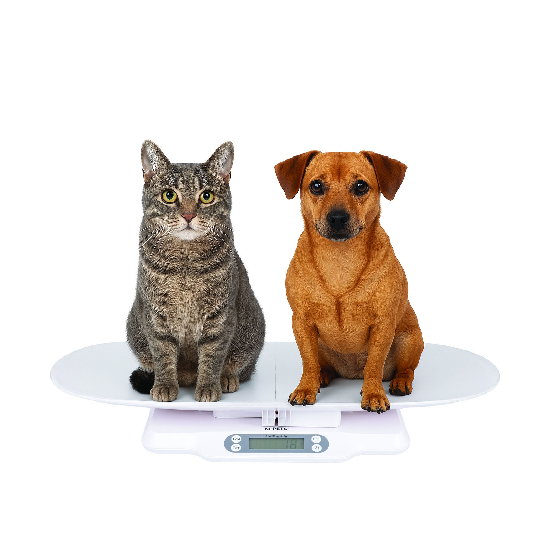 Balance pour chiens et chats M-Pets – Capacité : 40 g – 30 kg