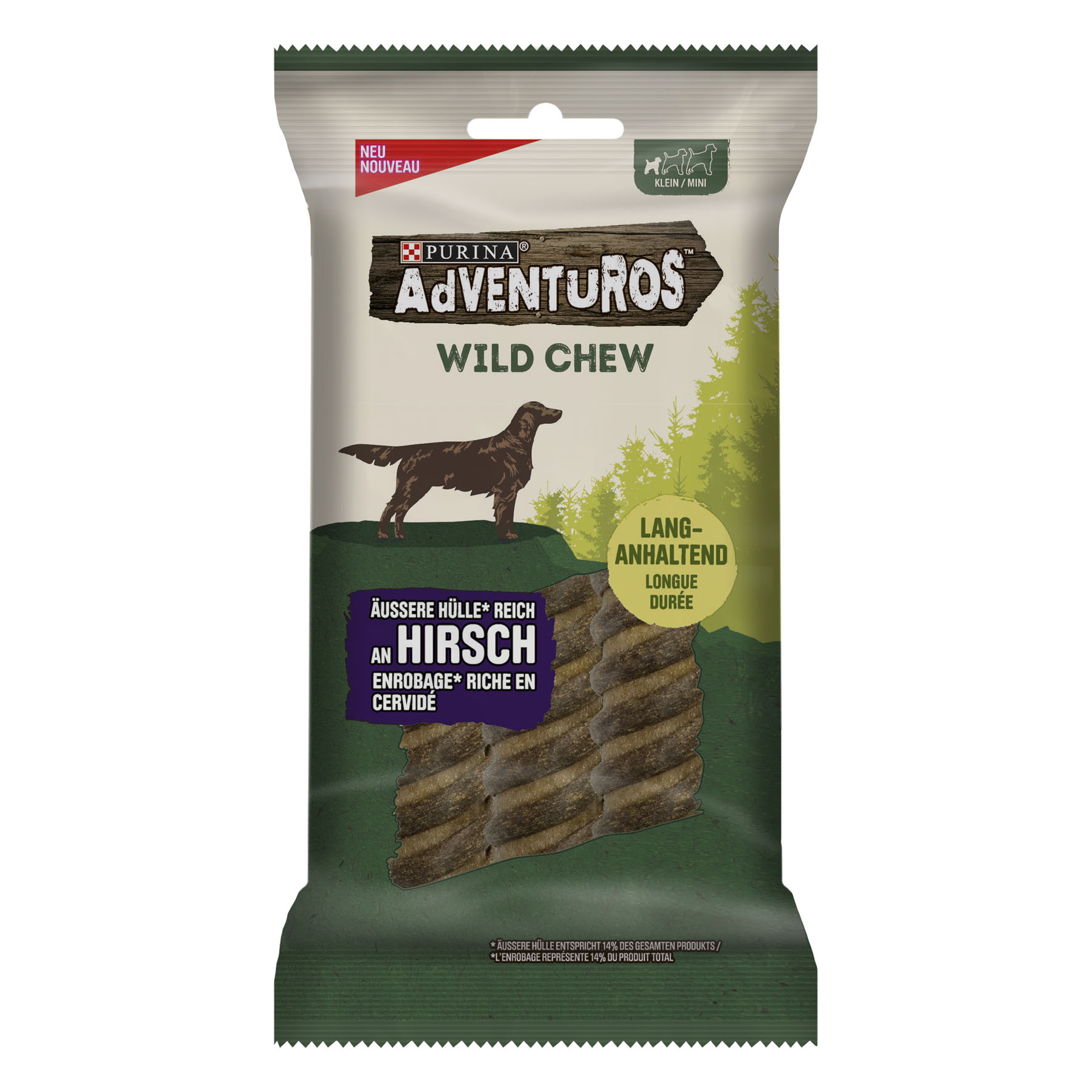 Adventuros Wild Chew Small, 150g 