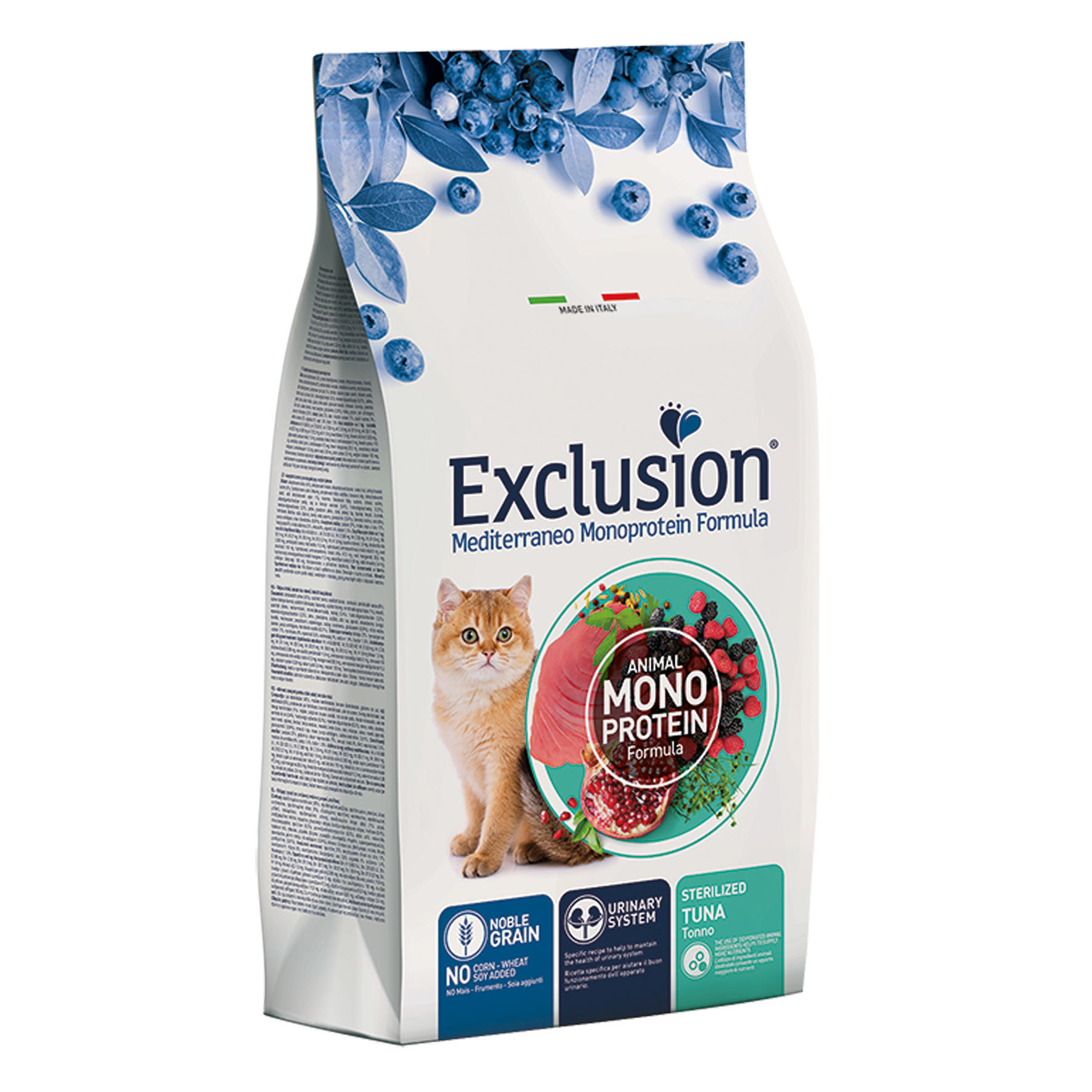 Exclusion Cat Adult Sterilized Thon - Croquettes pour chats, 12 kg