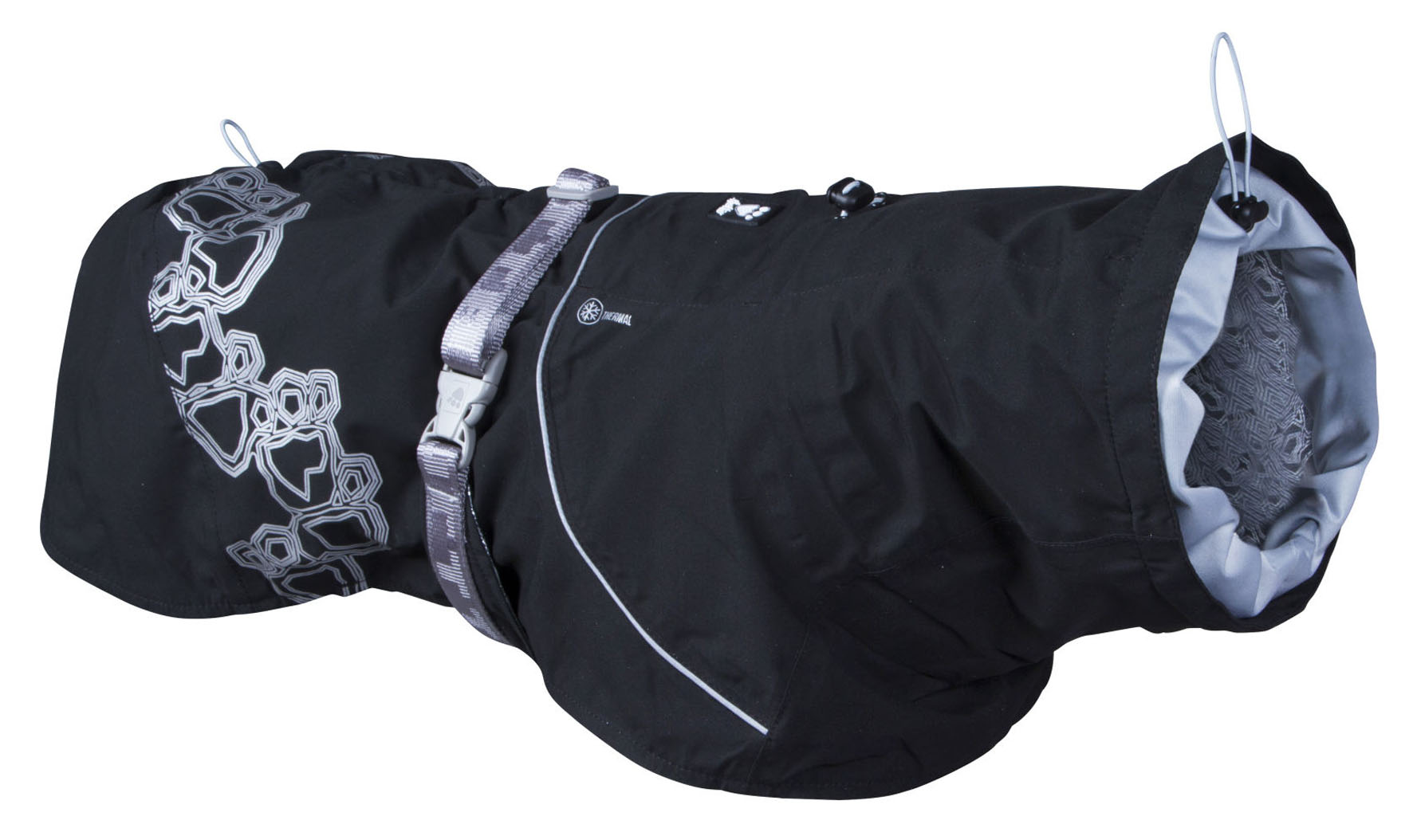 Hurtta Drizzle Coat Raven, Gr. 40