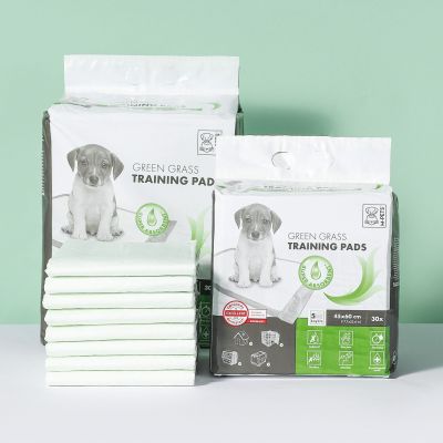 M-Pets® Green Grass Trainingsmatten für Welpen, 30 Stück