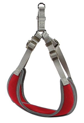 swisspet Hundegeschirr Femi, reflektierend, rot S=Brust:68-85cm;Hals:58-68cm
