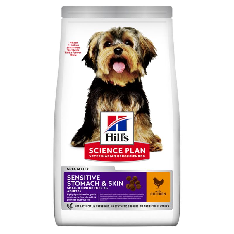 Hill’s Science Plan Small & Miniature Adult Sensitive Stomach & Skin