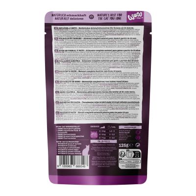 WOW Senior Volaille & Canard, 125g