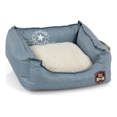 swisspet Hundebett & Katzenbett Denim S, 45x40x20cm