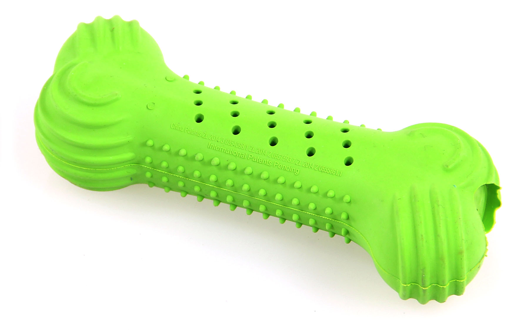 swisspet Crunchy Bone, grün, 14cm