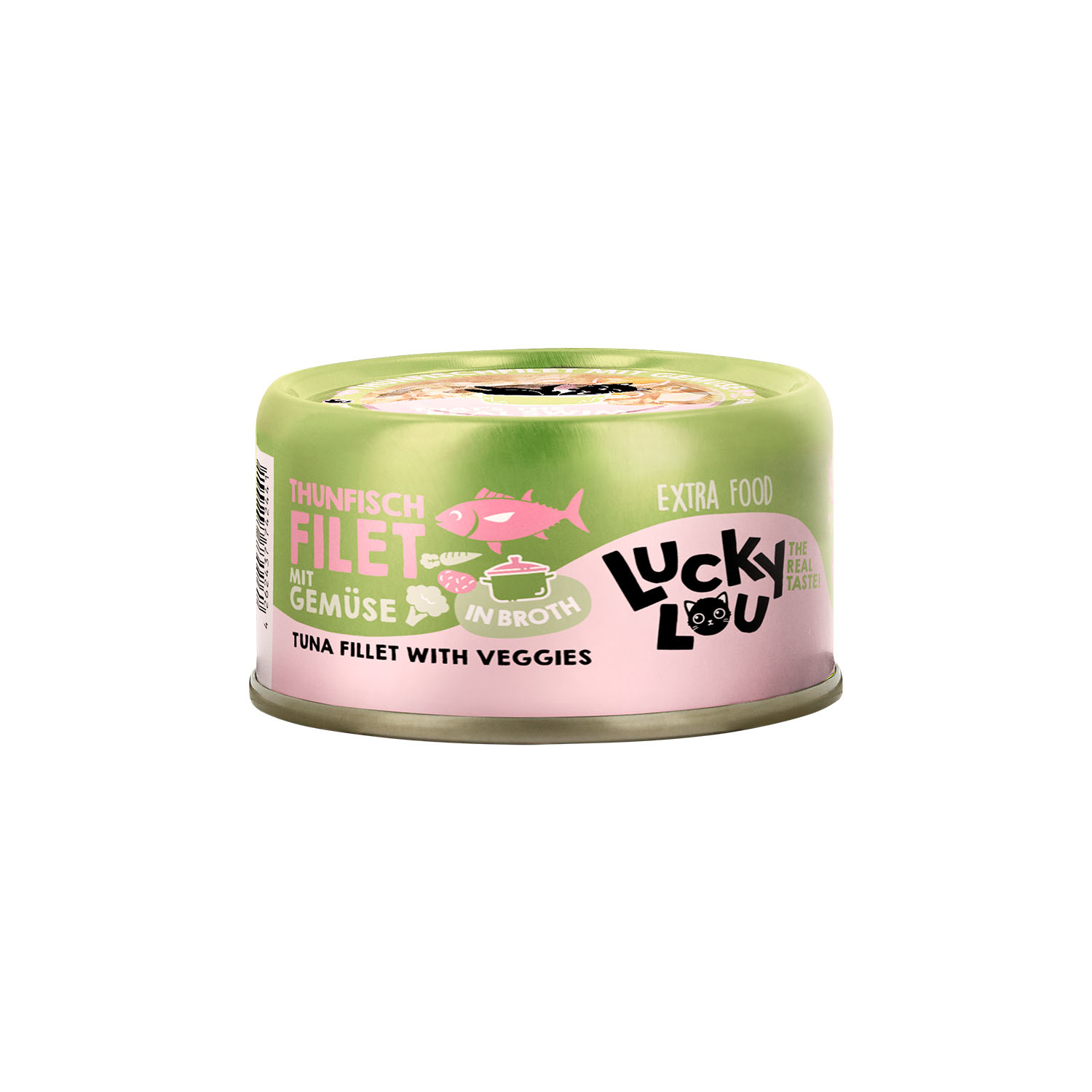 Lucky Lou Thunfisch & Gemüse in Brühe 70g