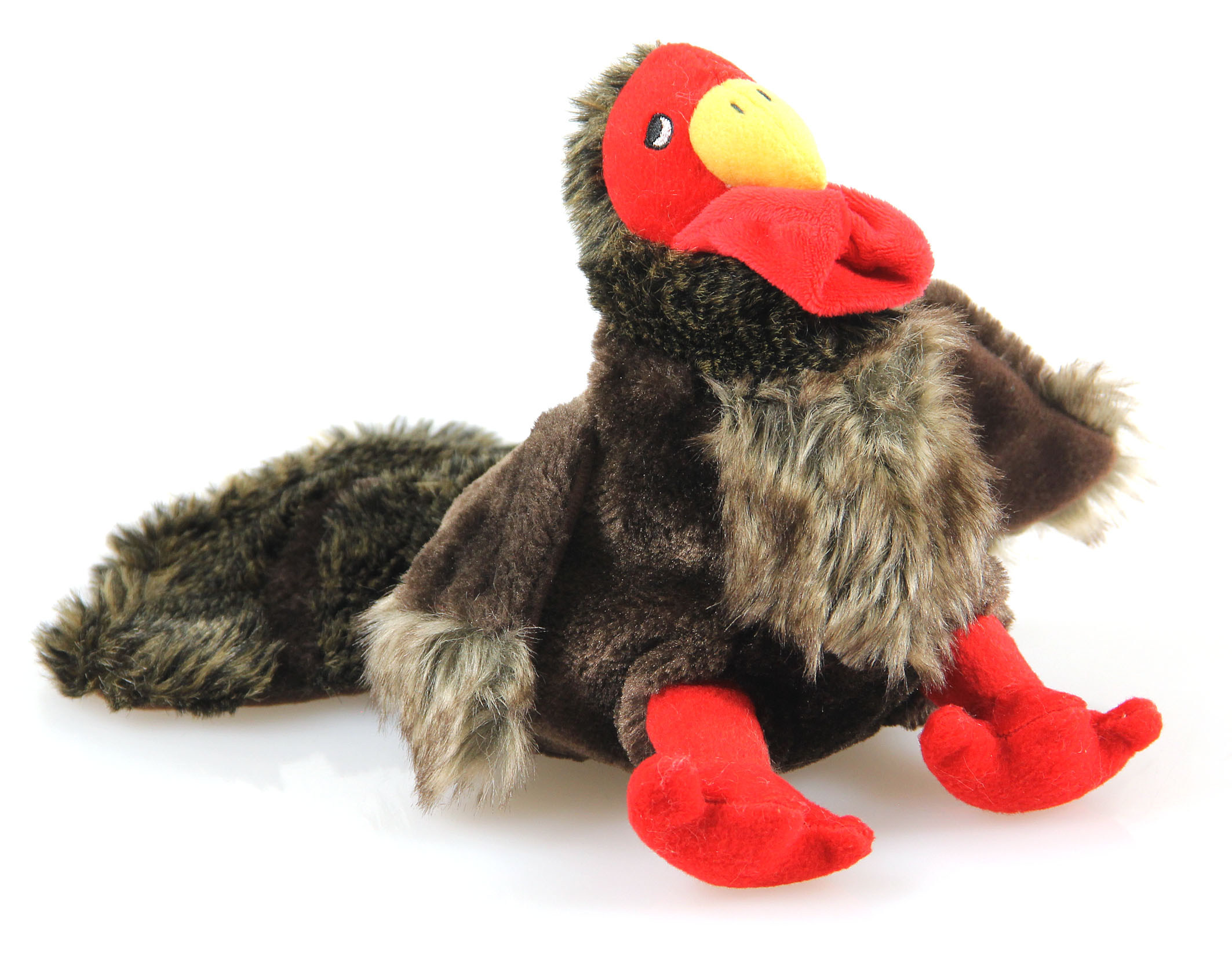 swisspet Plüsch-Truthahn, dunkelbraun, 26x22x12cm