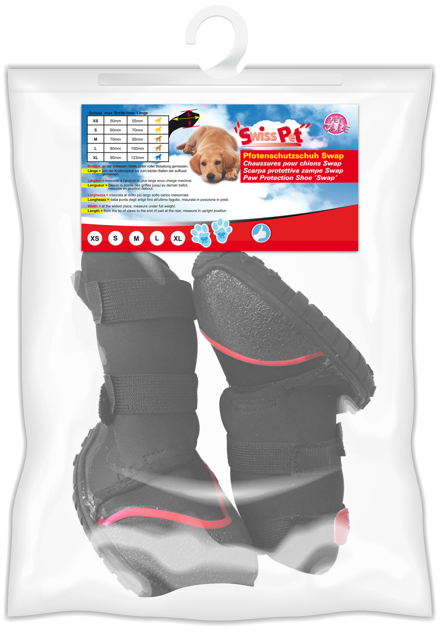 swisspet scarpe protettive per zampe Swap