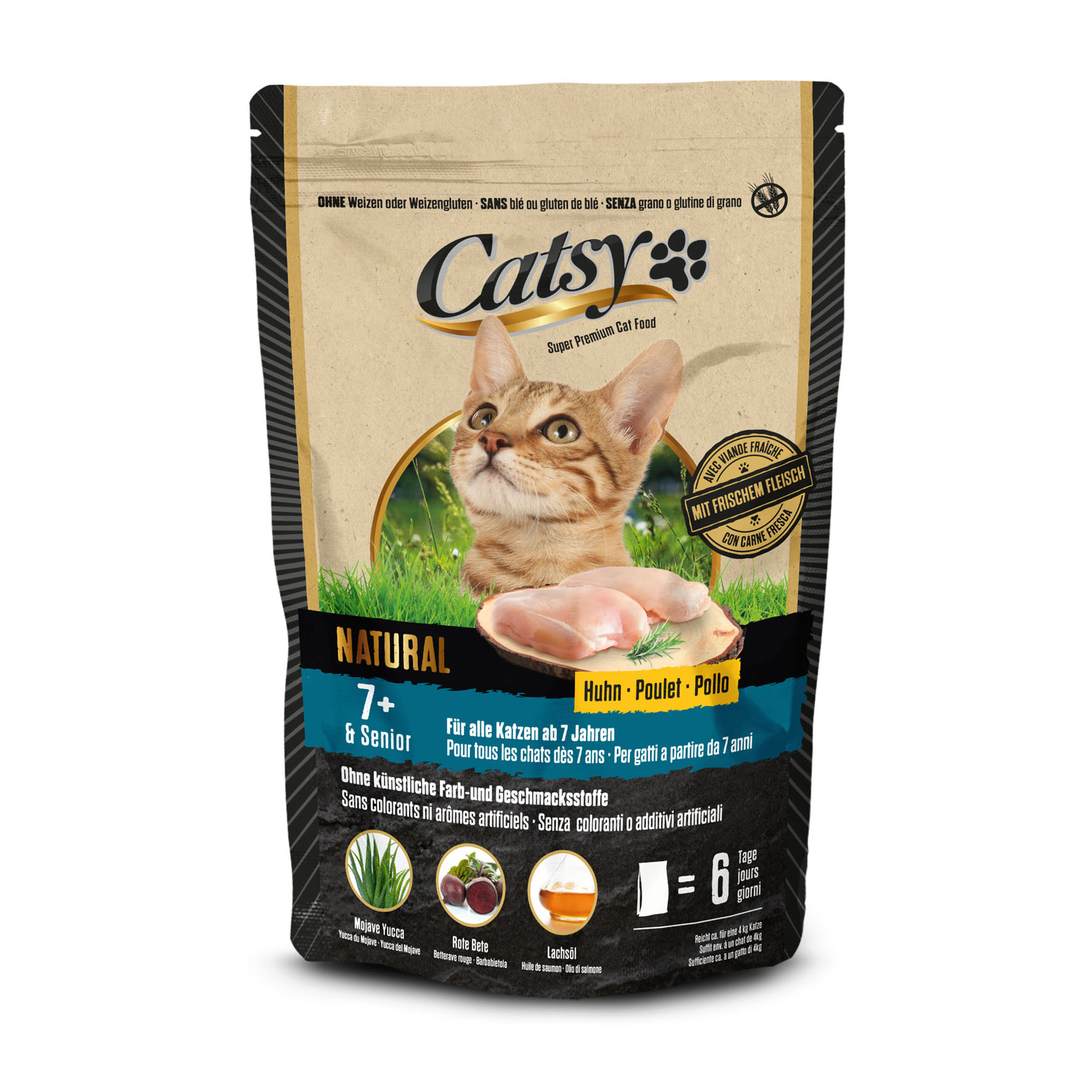 Catsy 7+ Senior avec poulet
