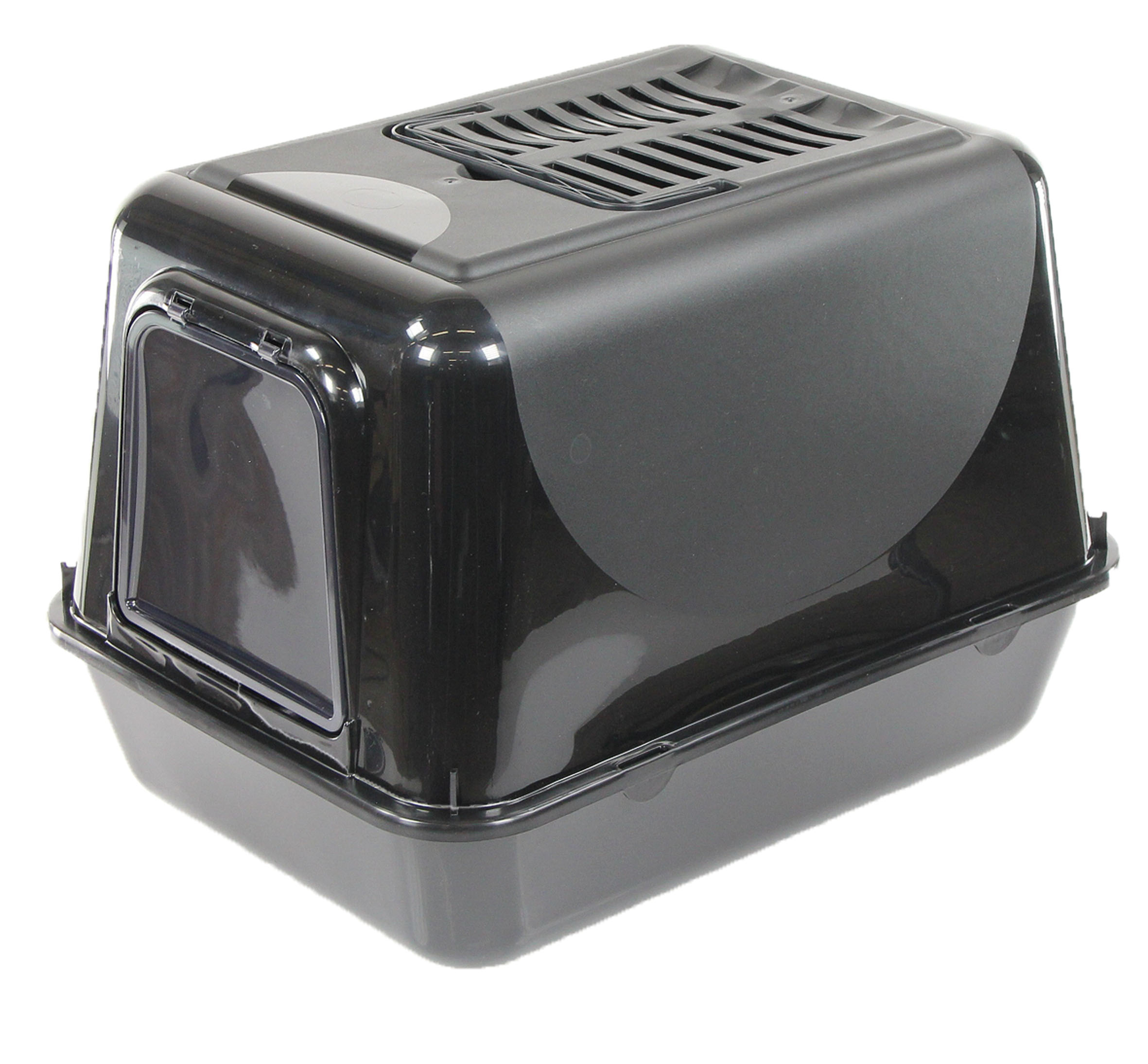 swisspet Katzenhaustoilette Lola, schwarz