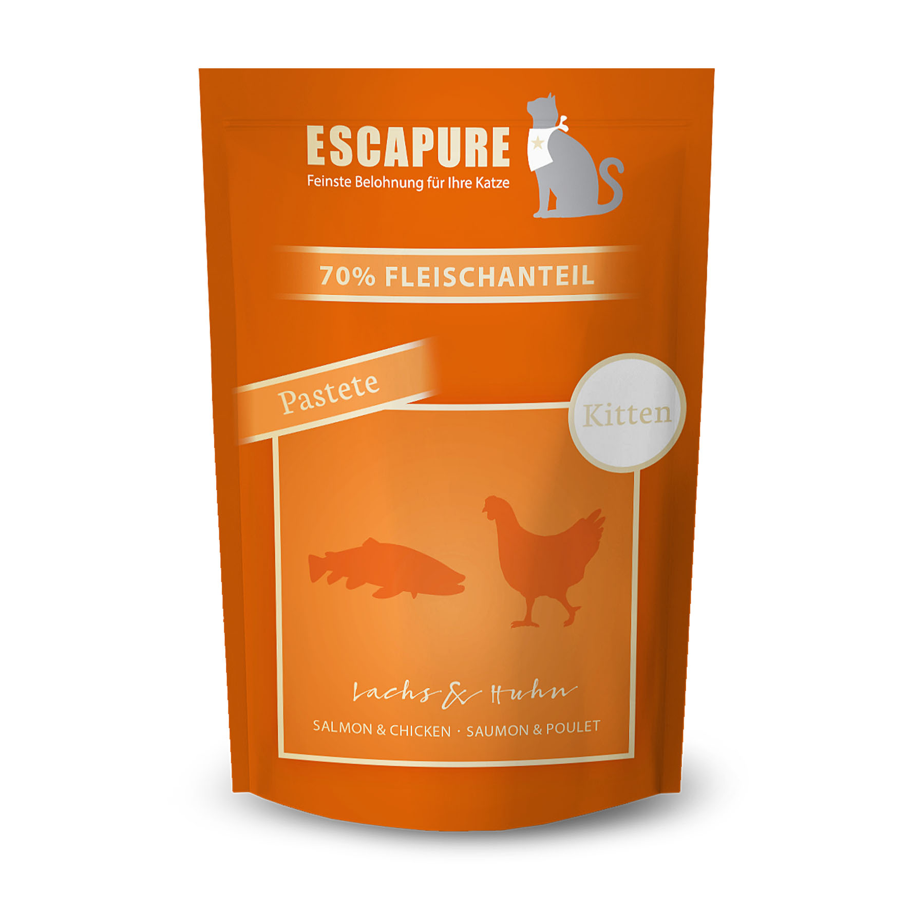 Escapure Lachs & Huhn – Kitten