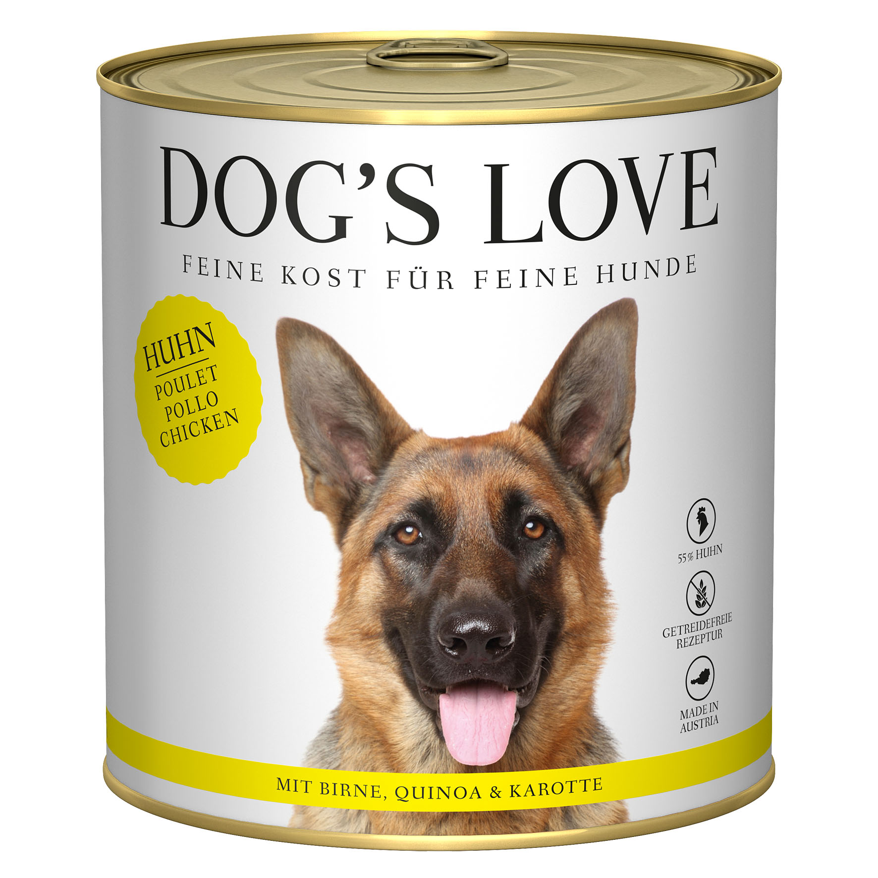 Dog‘s Love Classic Adult Huhn, Birne, Quinoa & Karotte, 800g