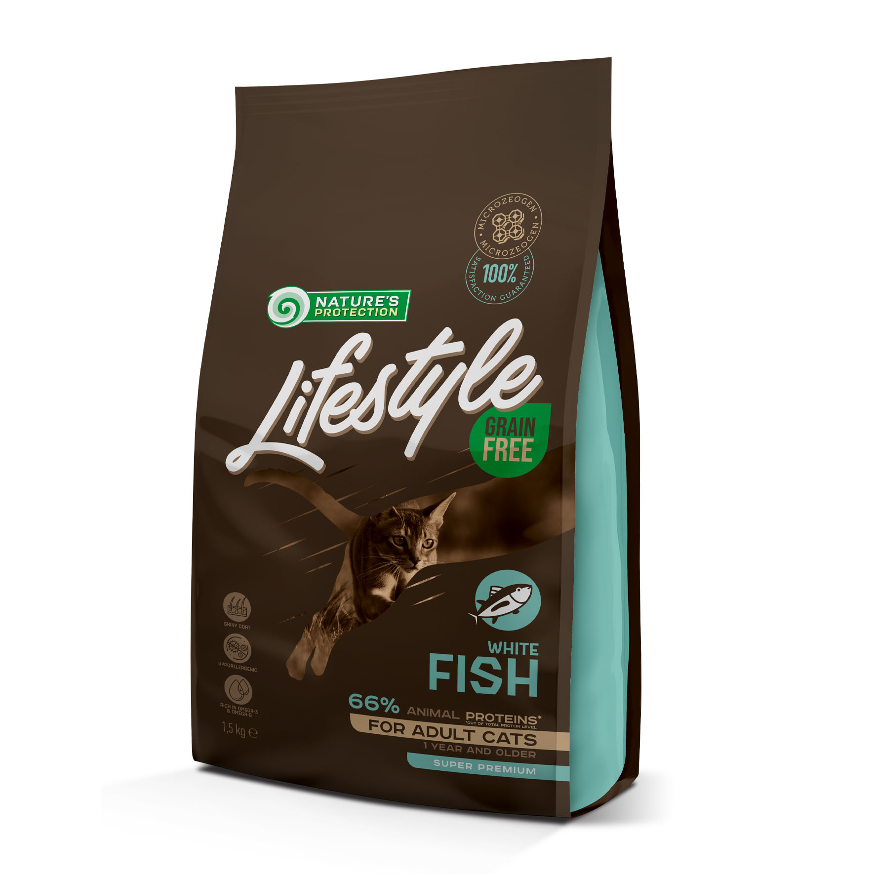 Nature‘s Protection Lifestyle Grain Free mit Weißfisch, 1.5 kg