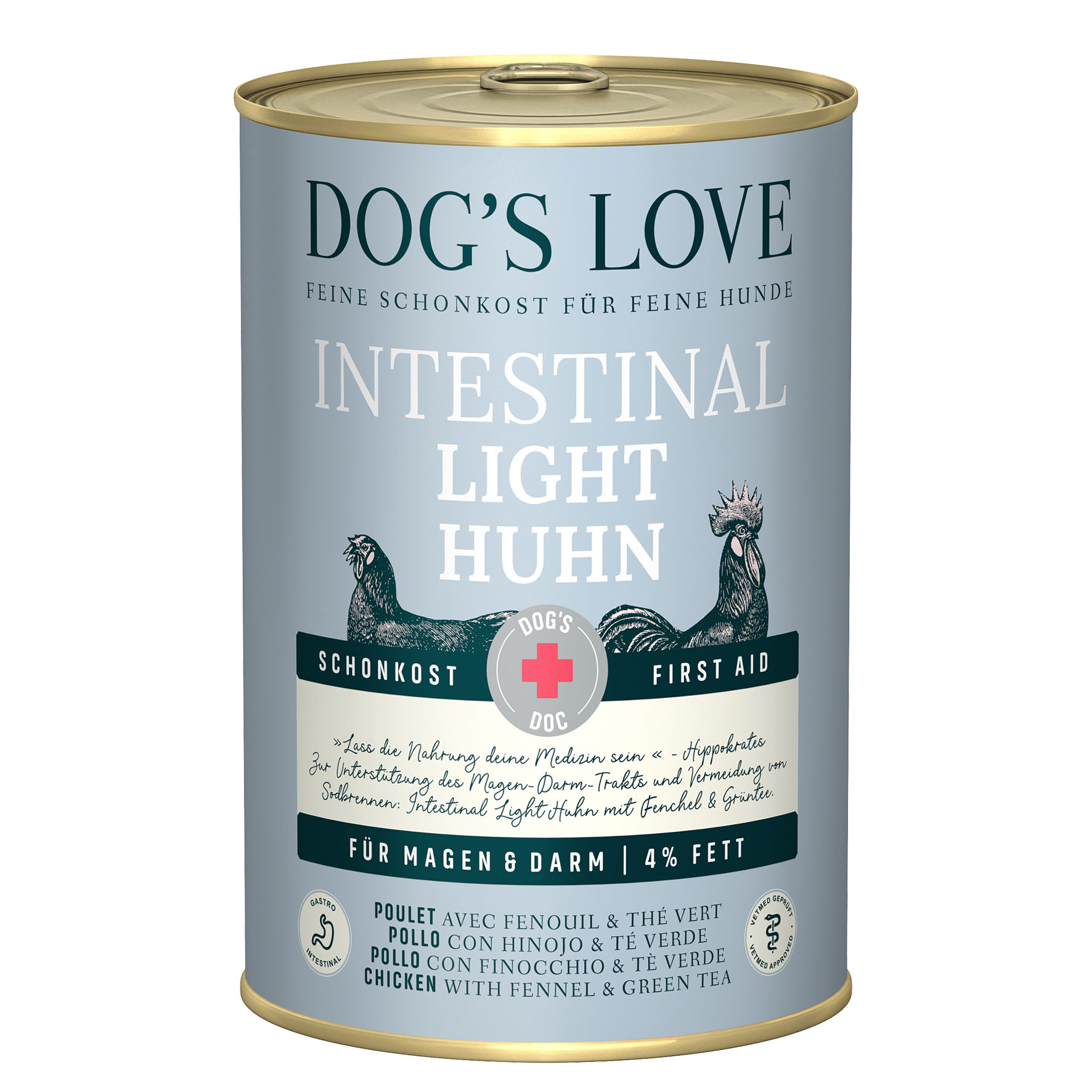 Dog's Love DOC Schonkost mit Huhn, 400g