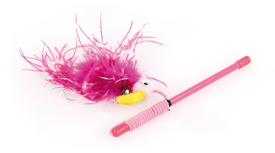 swisspet Federwedel Flamingo L=80cm pink