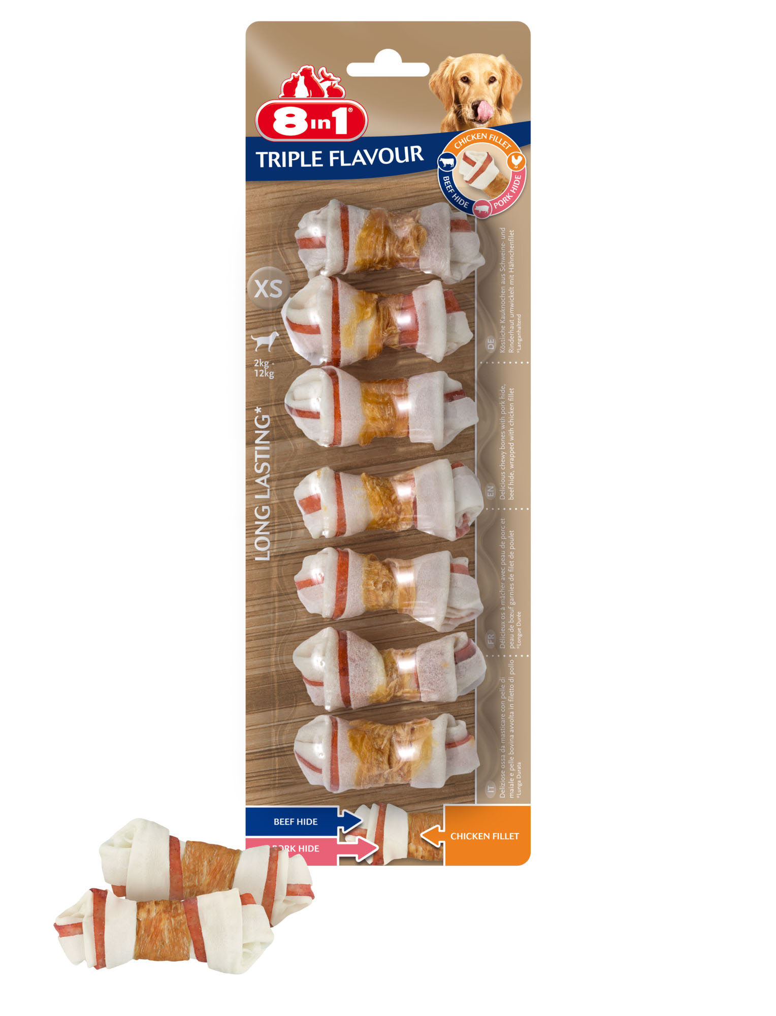 8in1 Triple Flavour XS