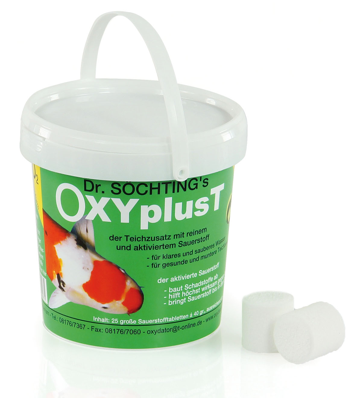 Comprimés d’oxygènes pour étangs