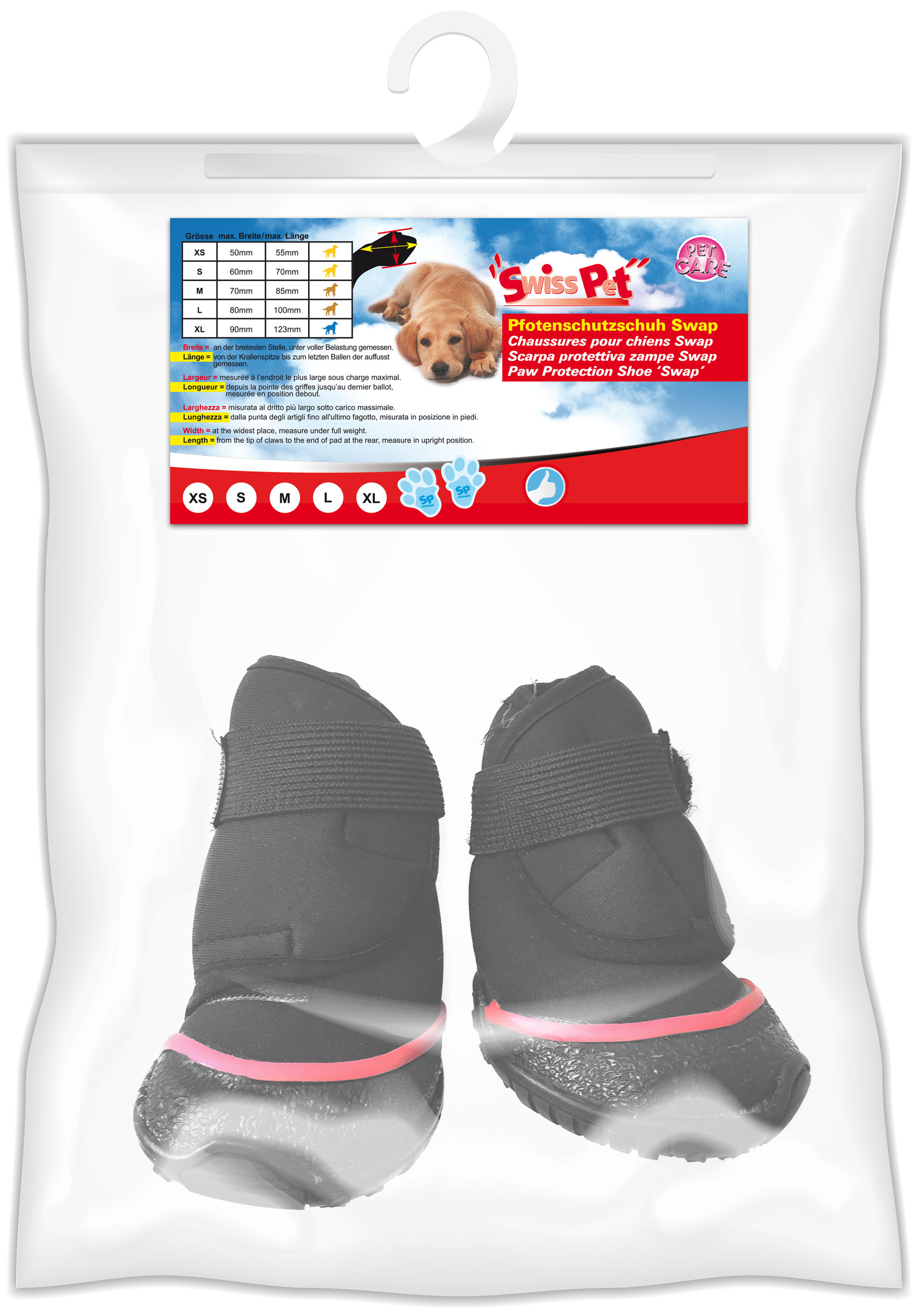 swisspet scarpe protettive per zampe Swap