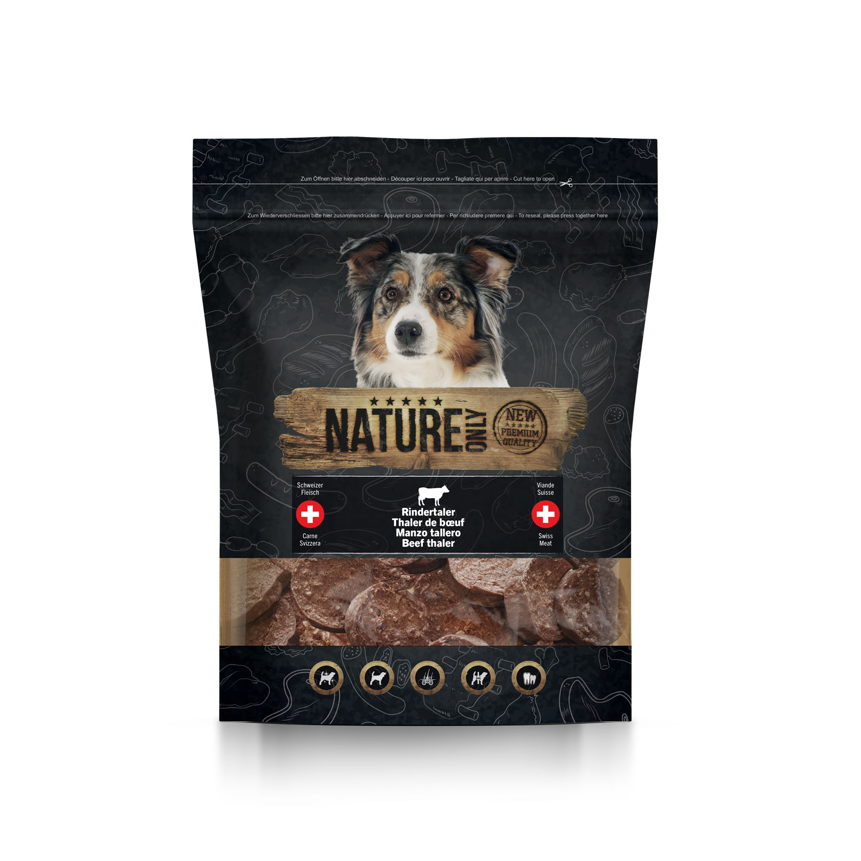 Nature Only Thaler de boeuf – viande suisse, 400g