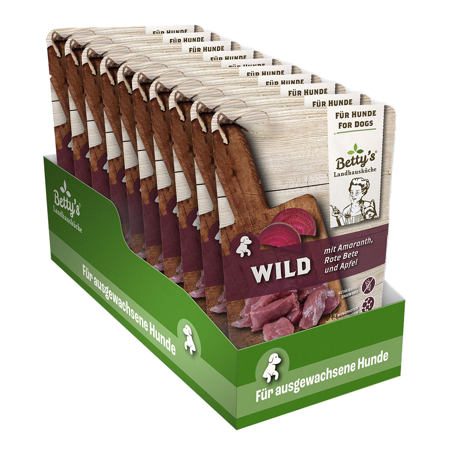 Betty's Landhausküche Wild, Rote Bete und Amaranth, 300g