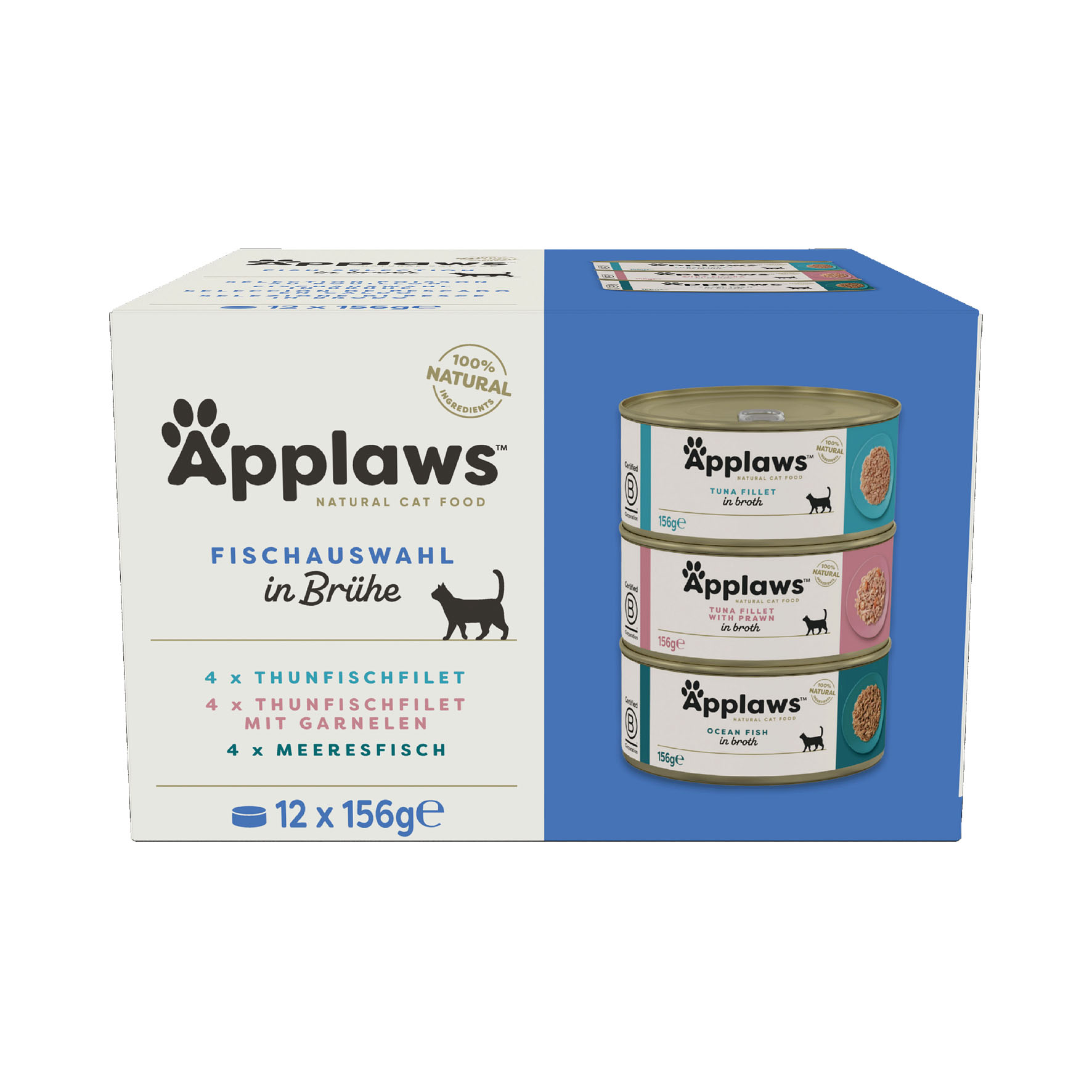 Applaws Tin Fish Selection Multipack  12x156g