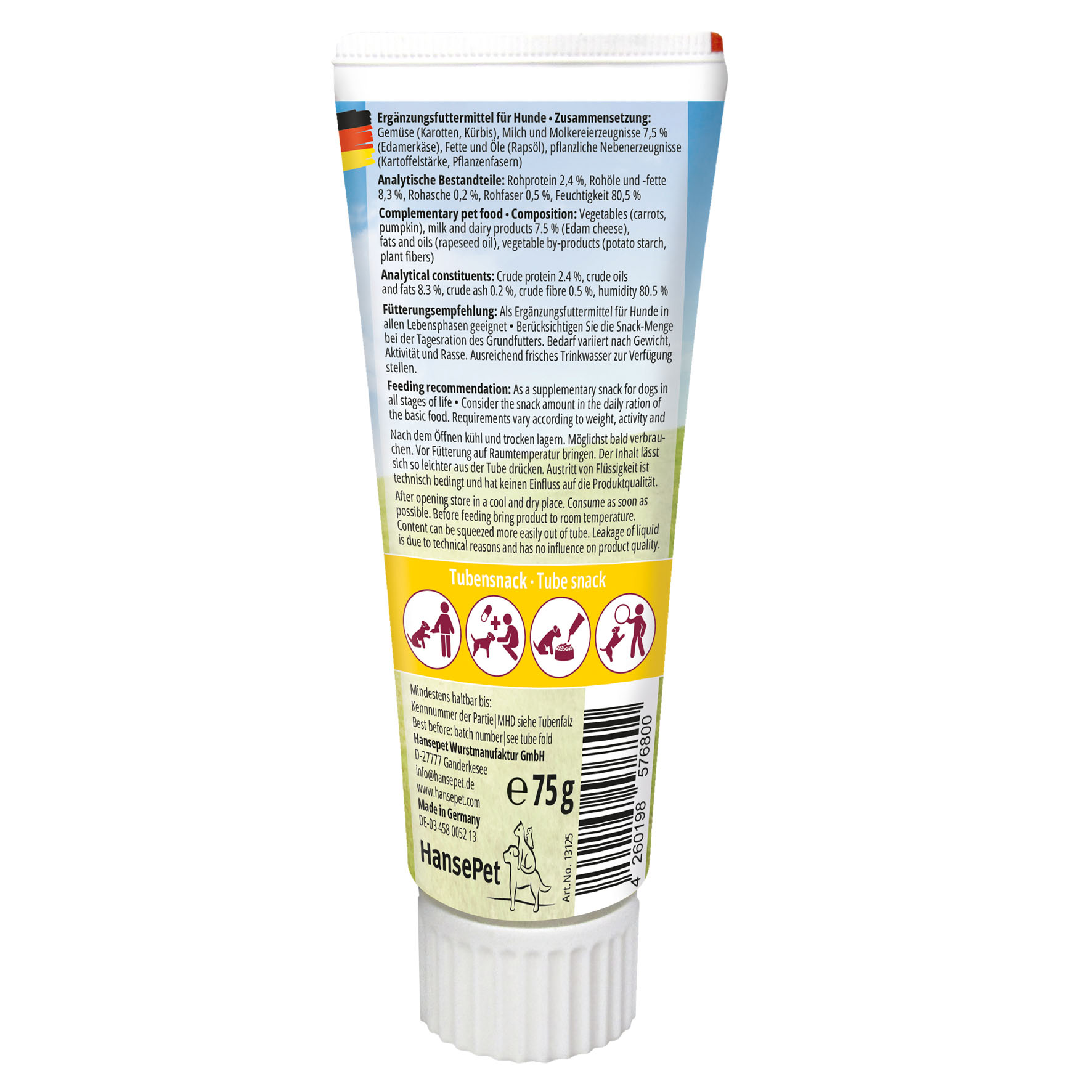 Tubidog Käsecreme 75g