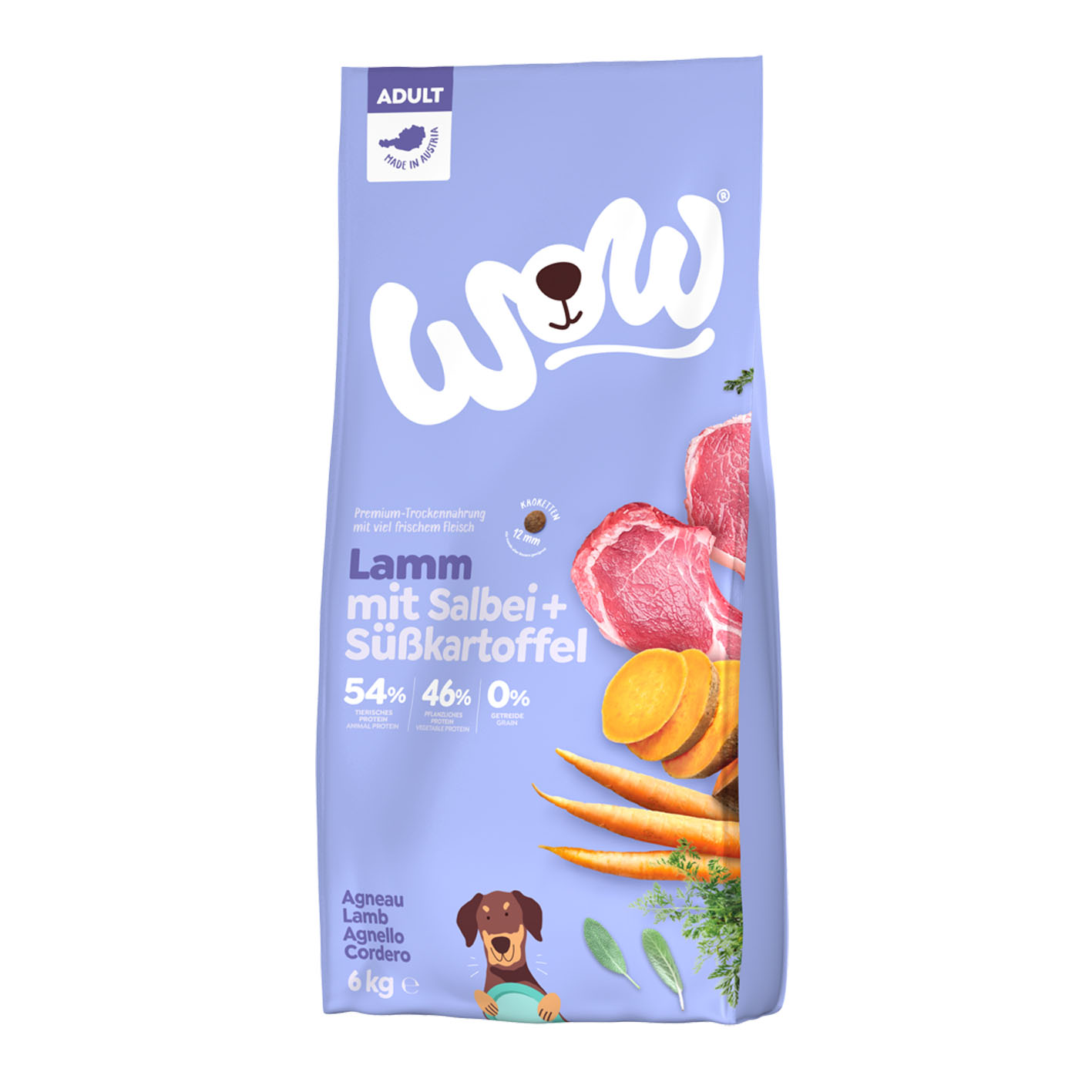 WOW Adult Mini agneau avec pommes de terre, 6kg