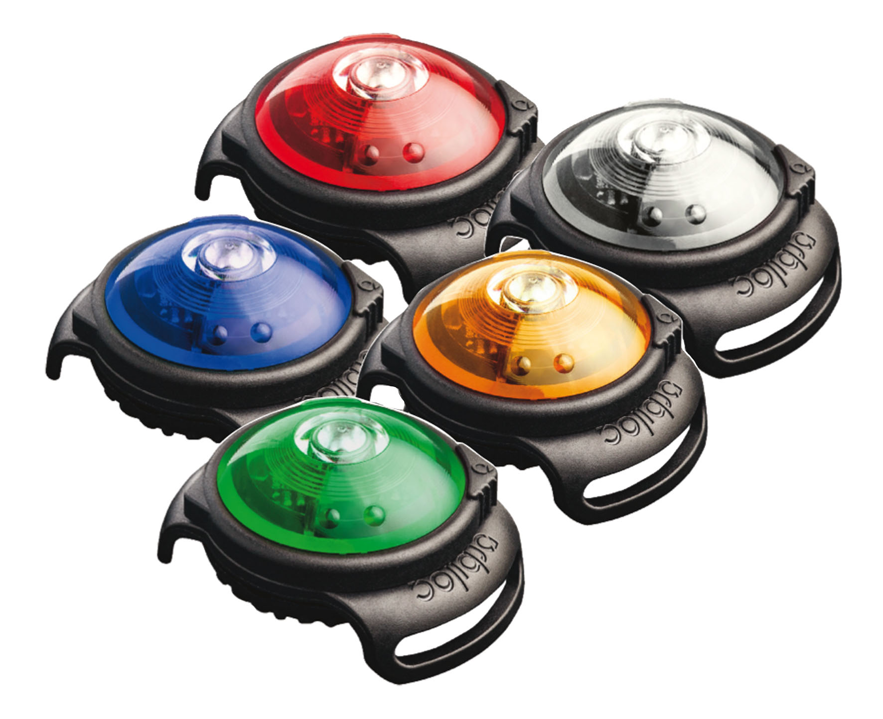 Luce lampeggiante di sicurezza ORBILOC a doppio LED