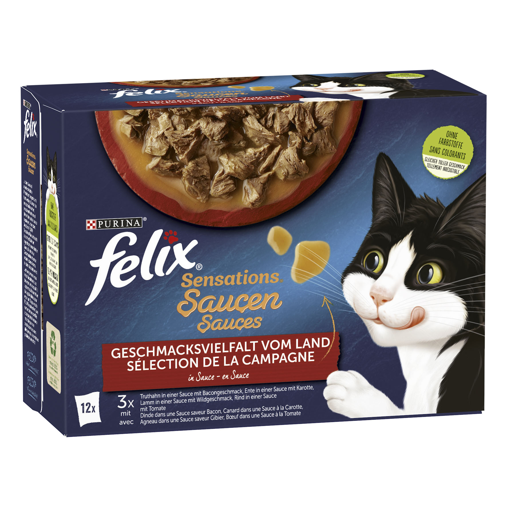 Felix Sensations Fleisch, 12x85g