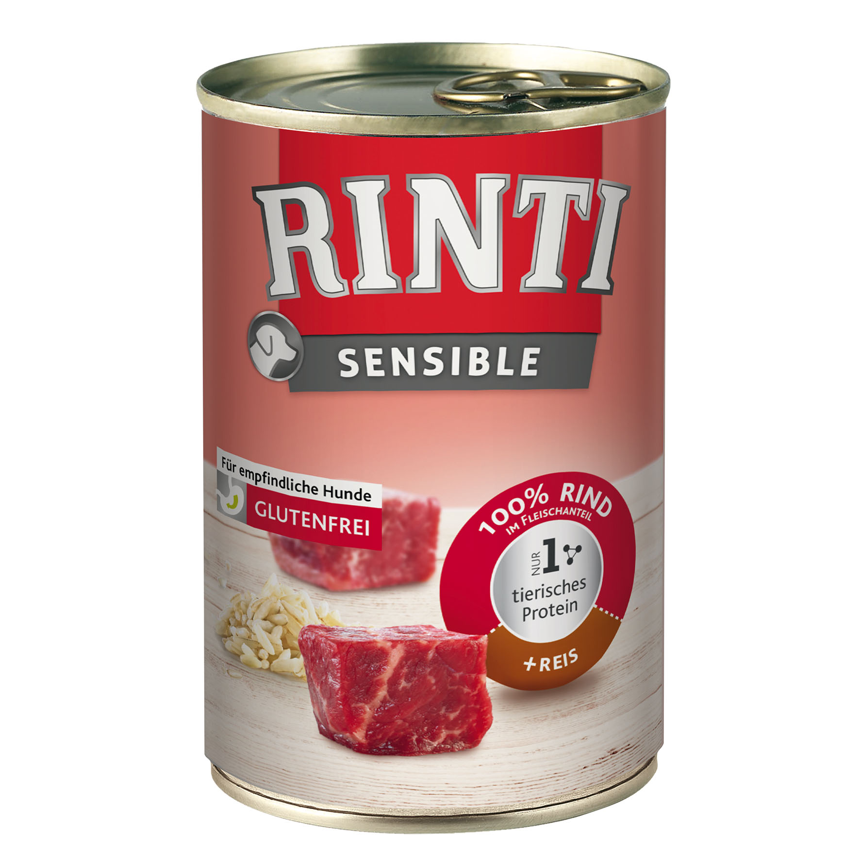 Rinti Sensible, Rind & Reis, 400g