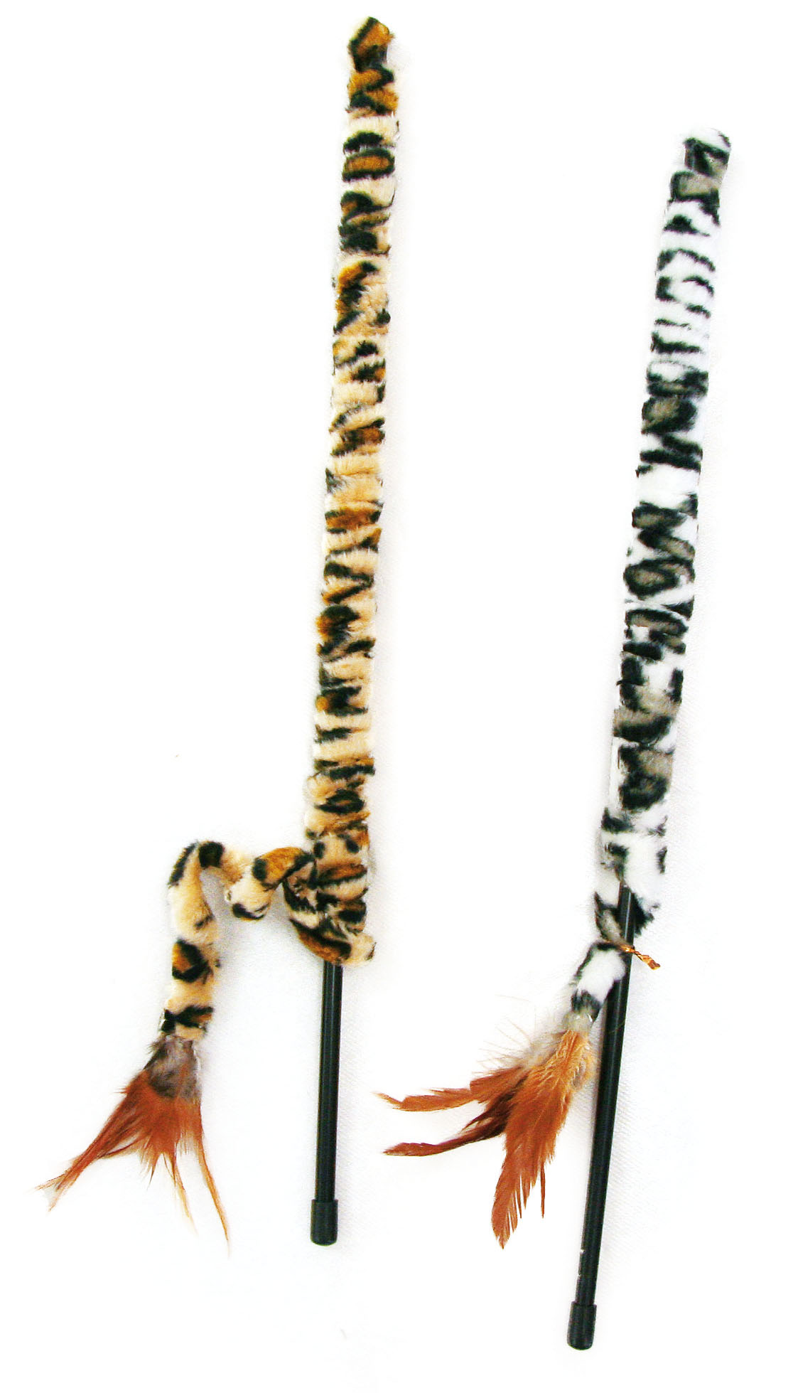 swisspet Katzenspielangel Leopard & Zebra