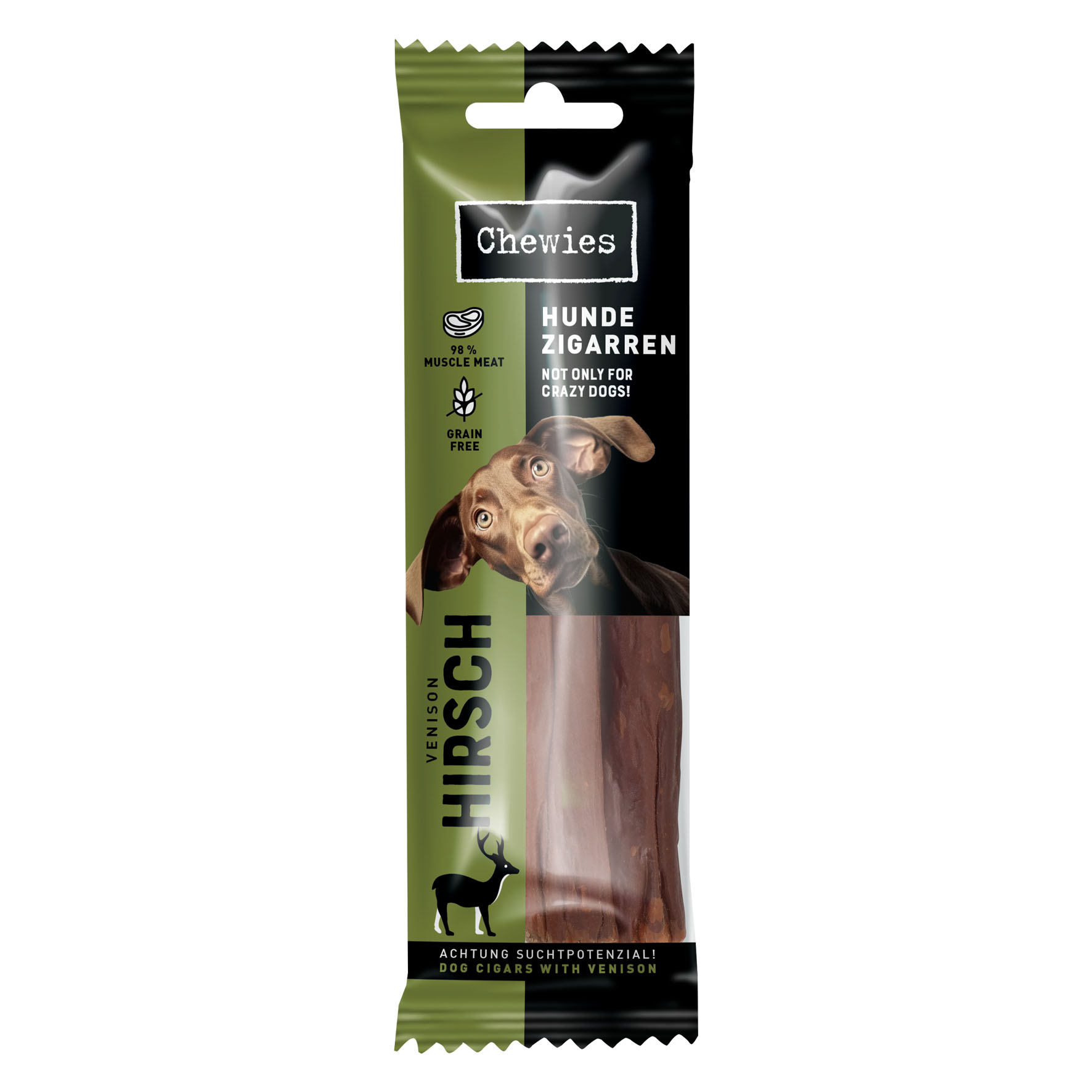 Chewies Hundezigarre Hirsch 75g 