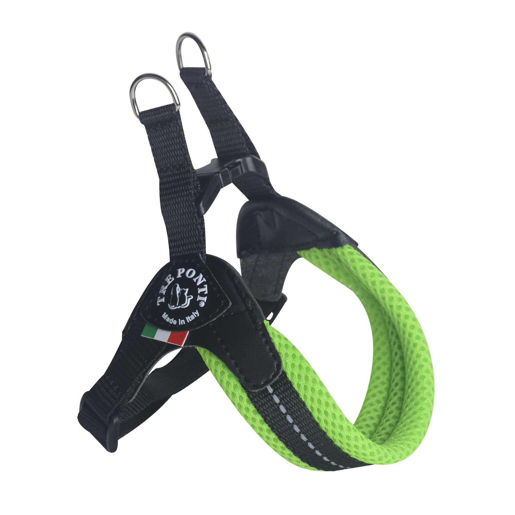 Imbracatura Tre Ponti Fluo verde 3