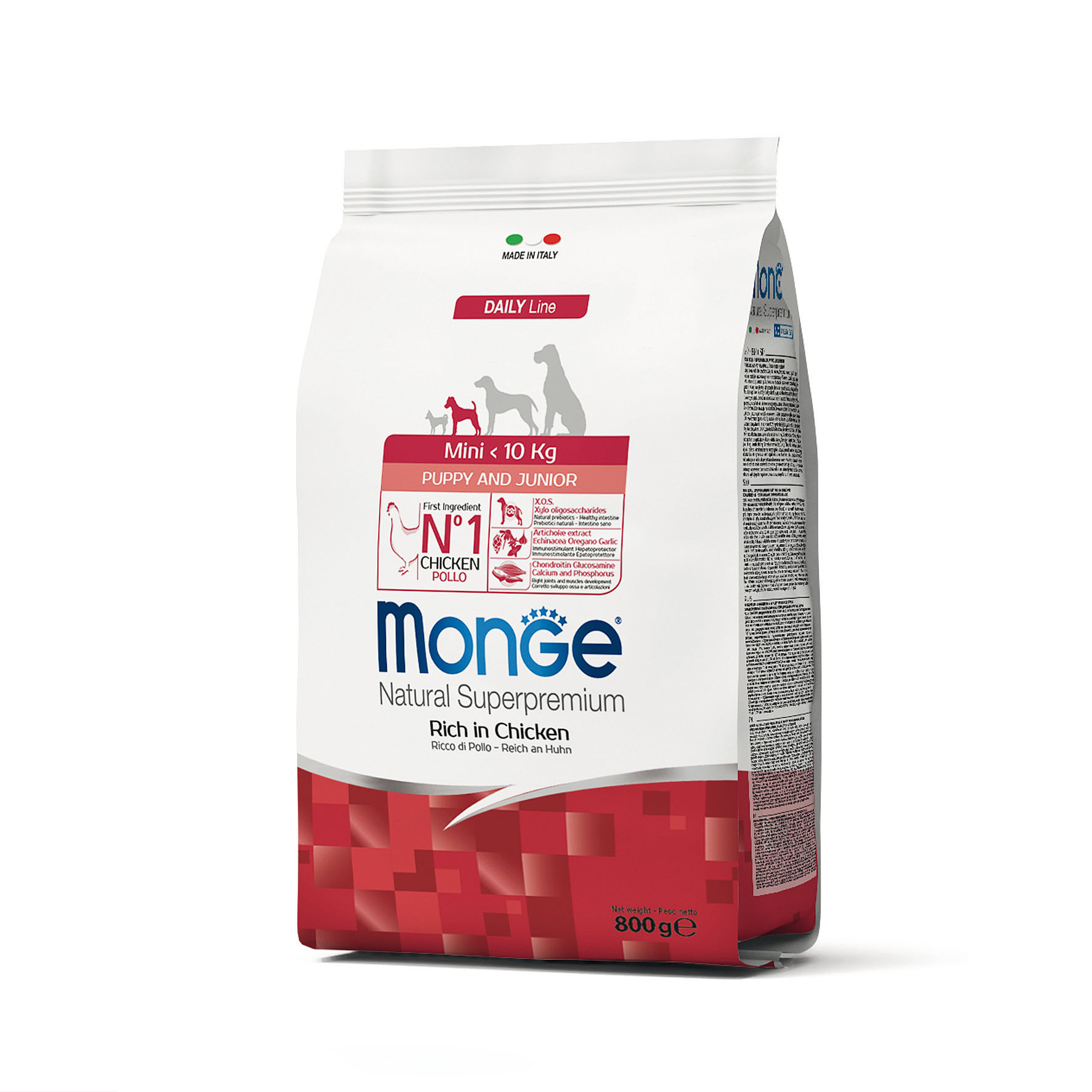 Monge Daily Line – Puppy & Junior Mini Huhn