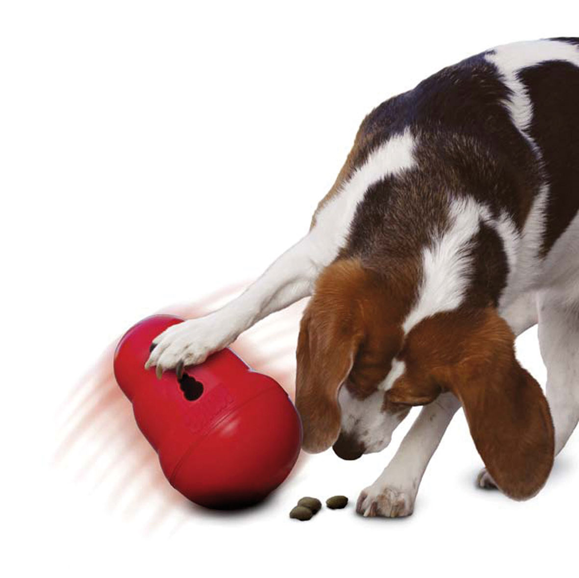 KONG Wobbler Snackball Hundespielzeug