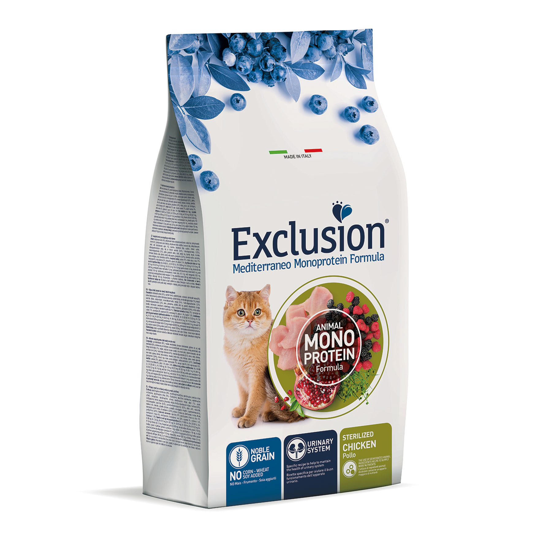Exclusion Cat Pollo sterilizzato 300g