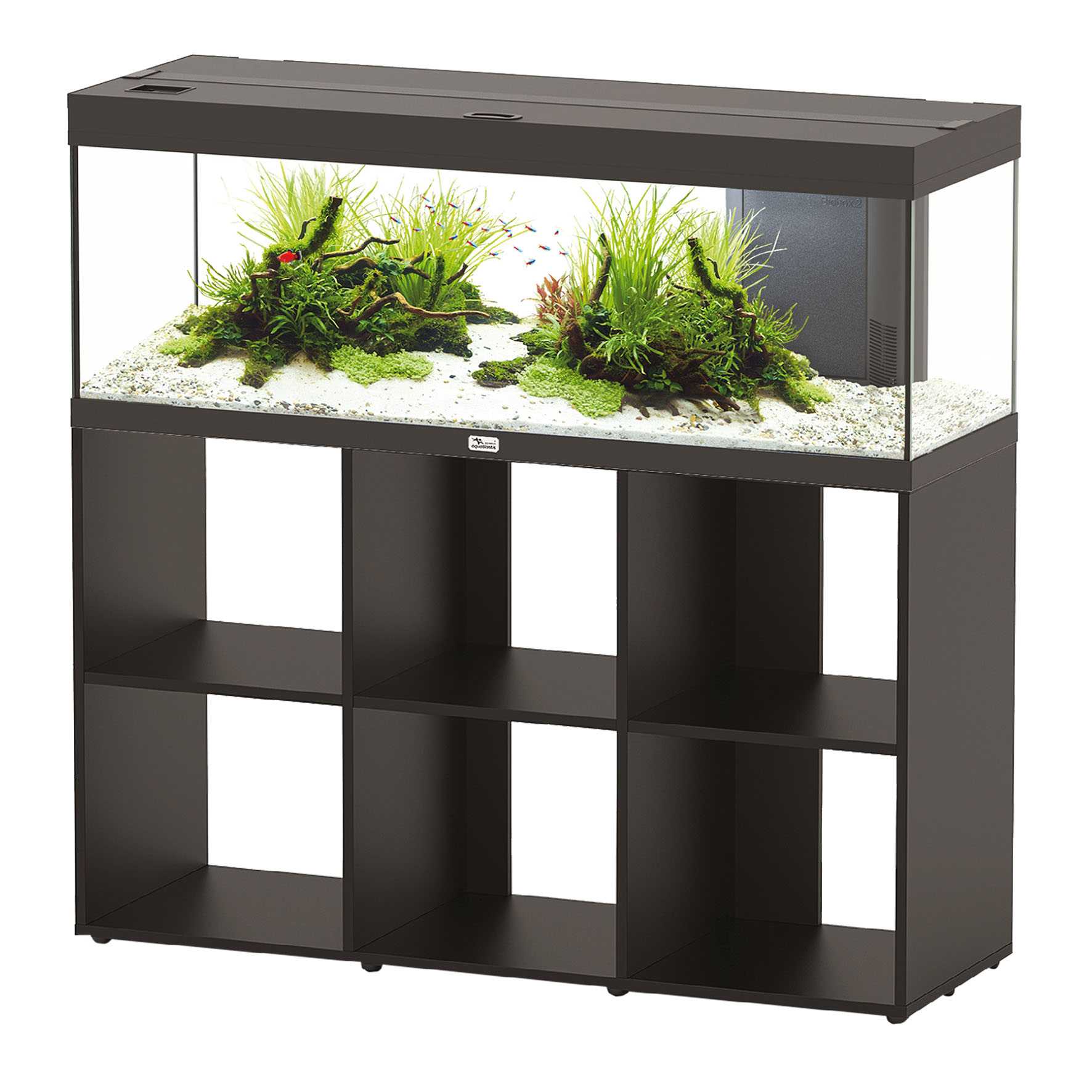 Aquatlantis Aquarium Prestige 120 schwarz