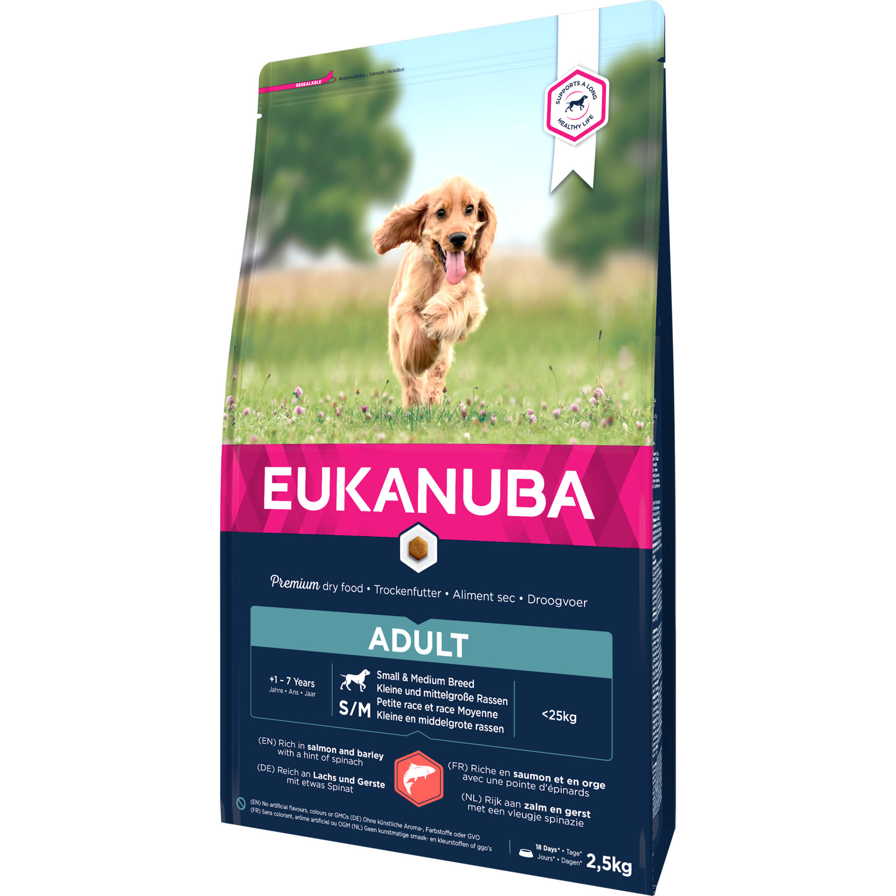 Eukanuba Adult Lachs Small/Medium Breed, 2.5 kg