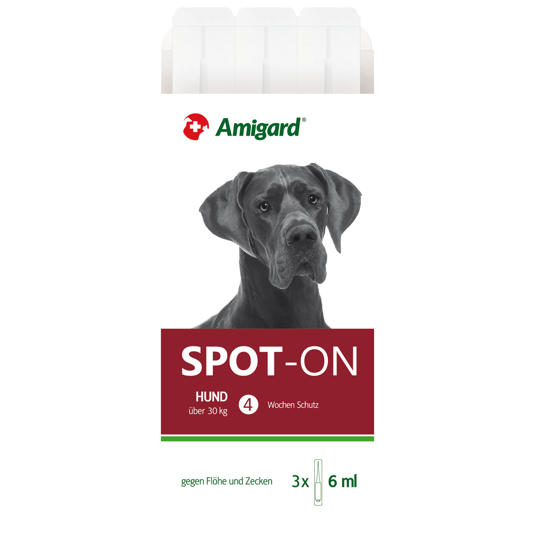 Amigard Spot-on für grosse Hunde, 3x6ml