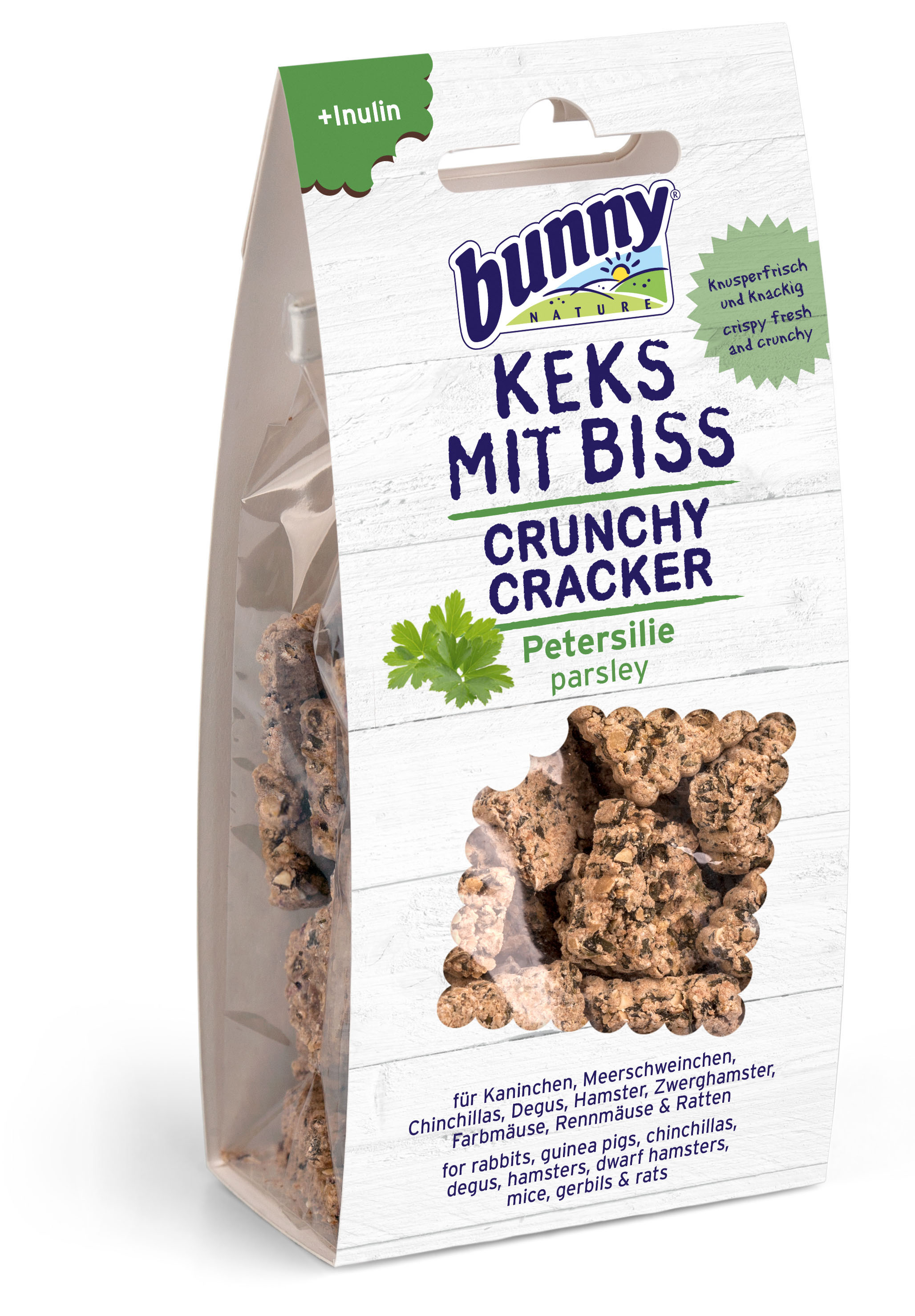 Biscotto coniglio con morso con prezzemolo 50g