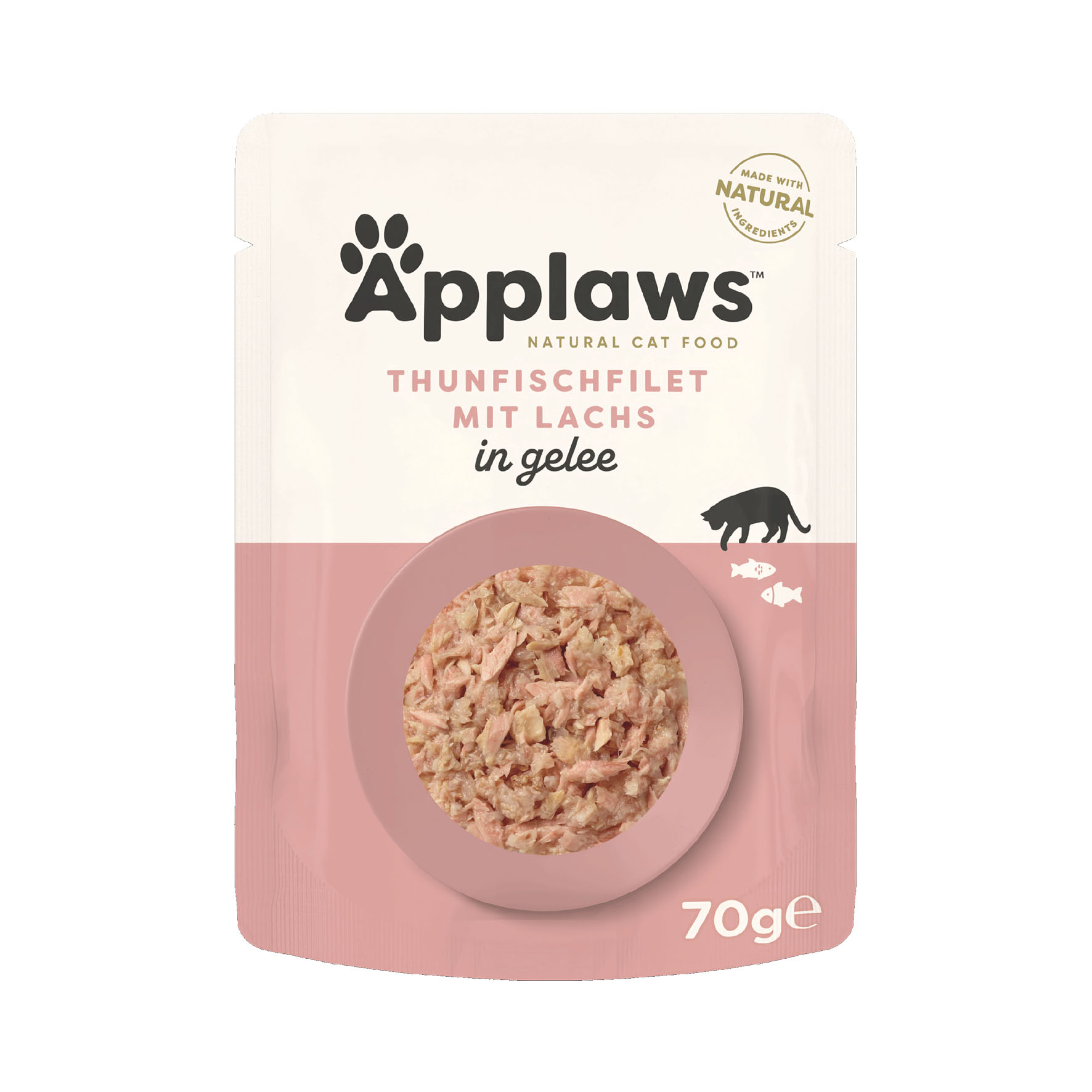Applaws Pouch Tuna & Salmon in Jelly 70g