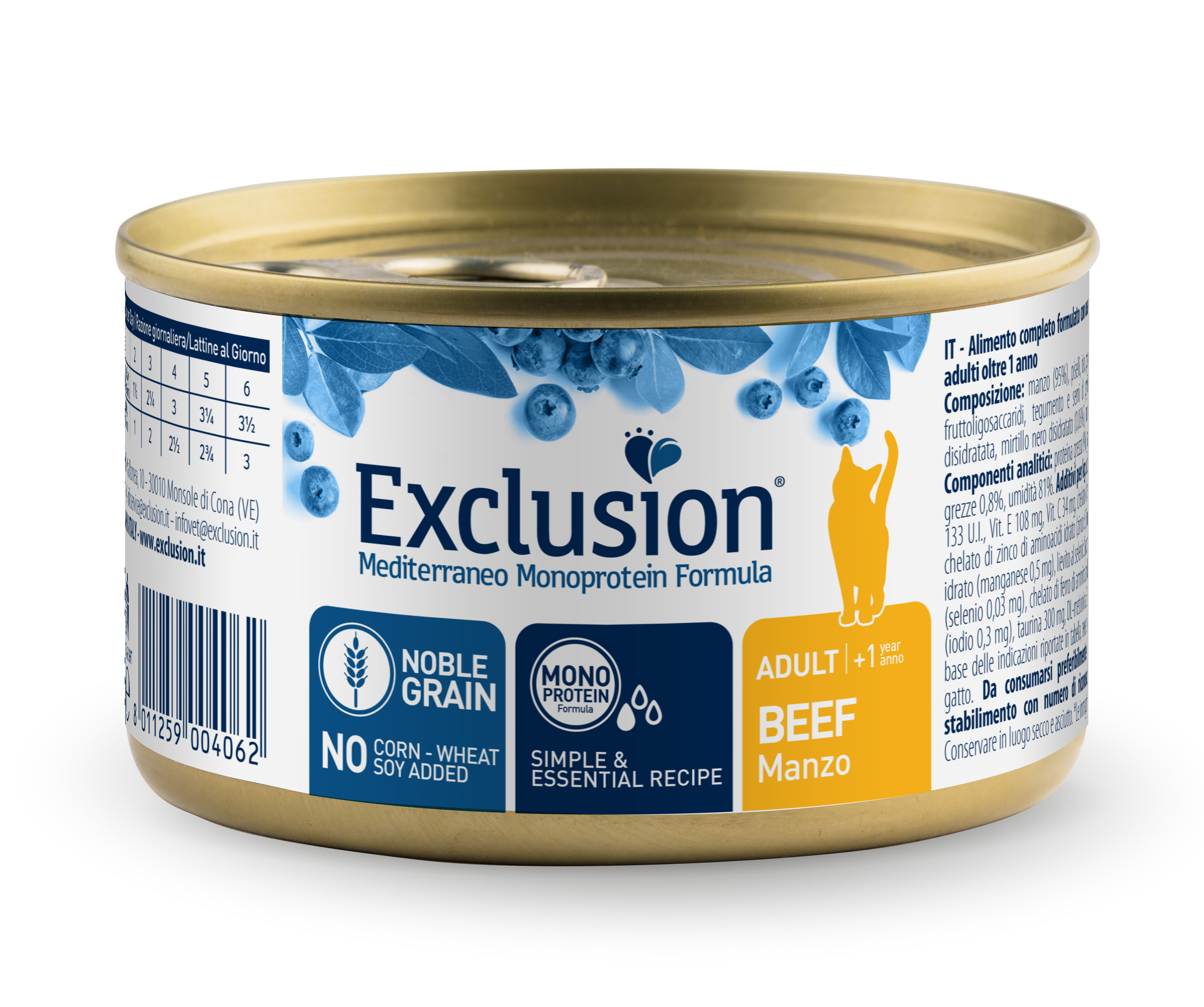 Exclusion Cat Adult Beef 85g